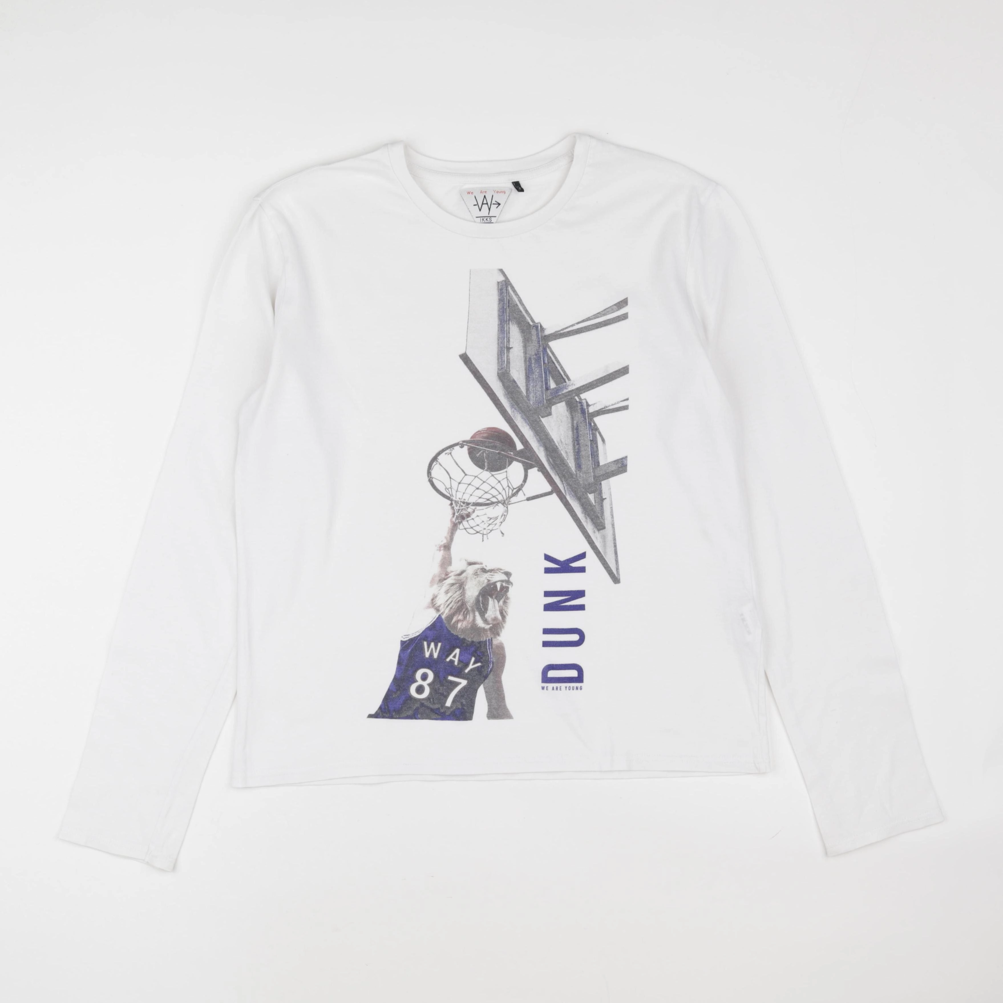 IKKS - tee-shirt blanc - 12 ans