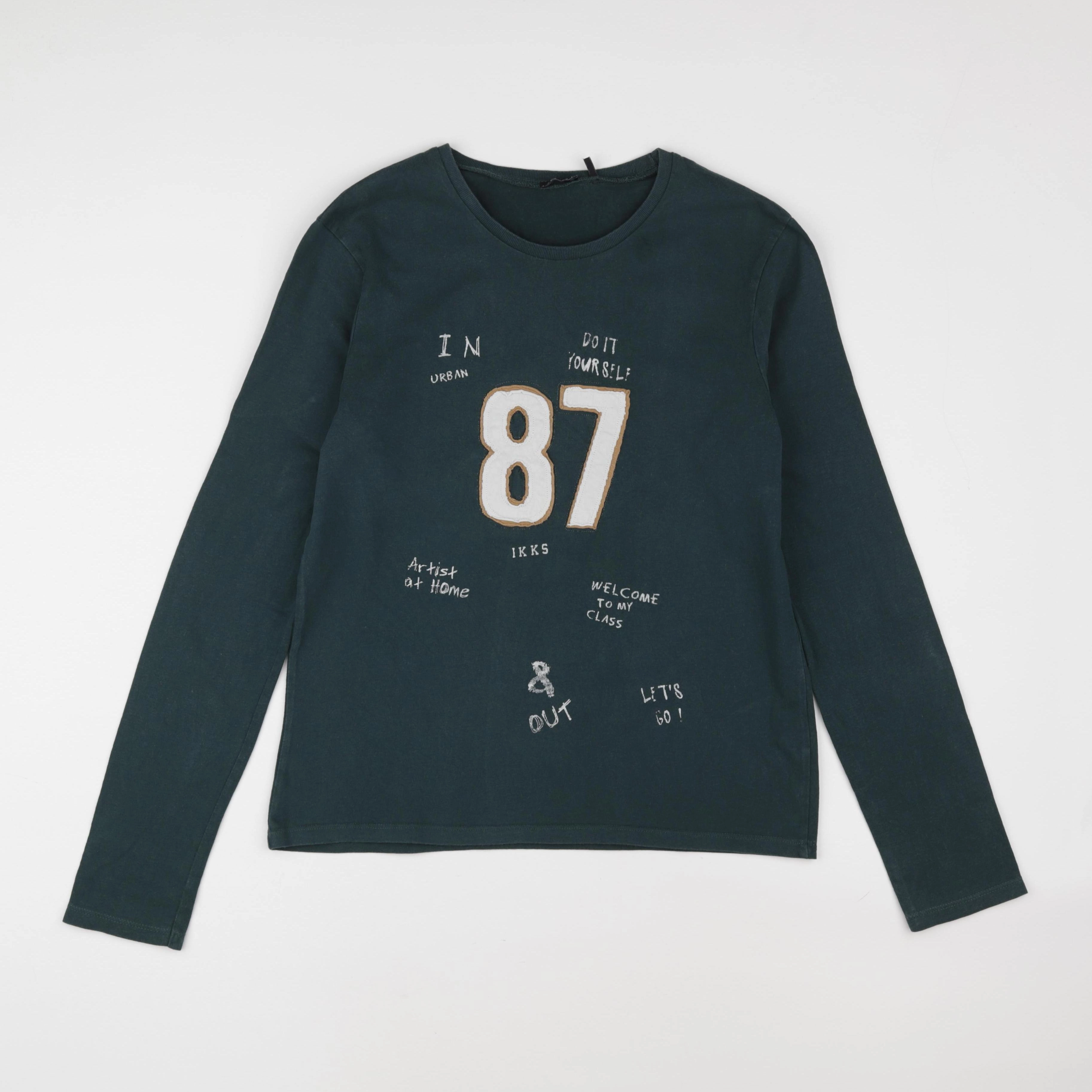 IKKS - tee-shirt vert - 14 ans