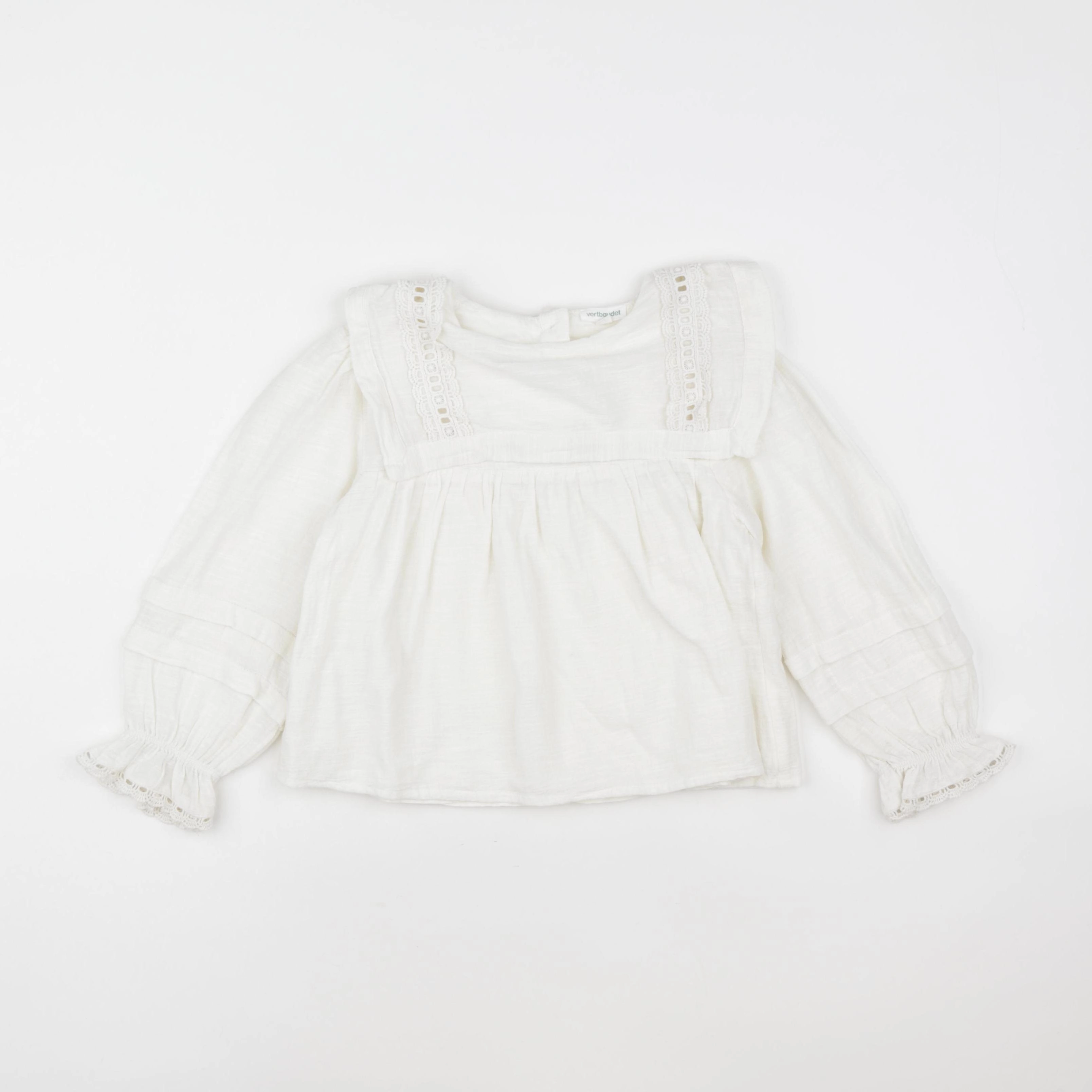 Vertbaudet - blouse blanc - 6 ans
