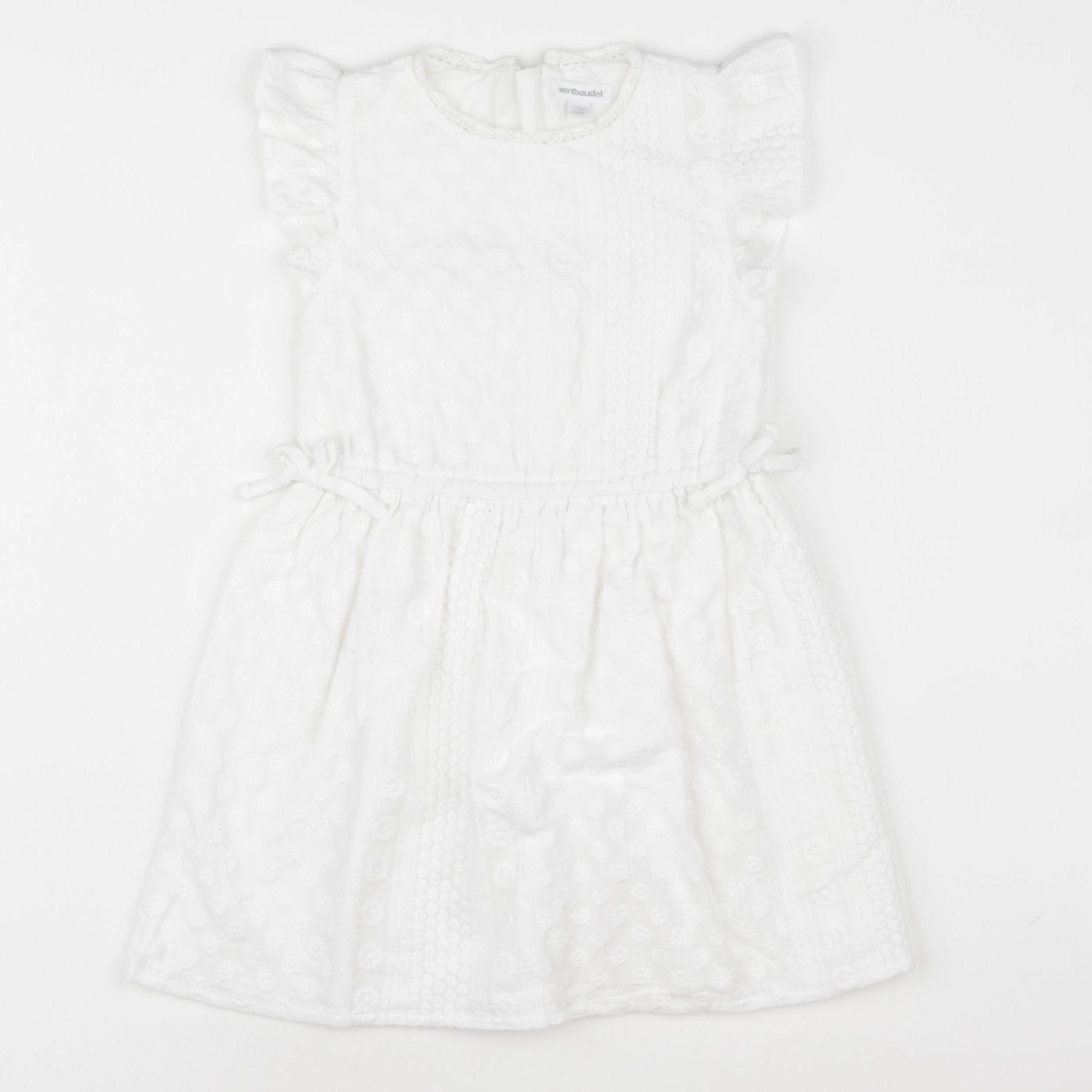 Vertbaudet - robe blanc - 5 ans