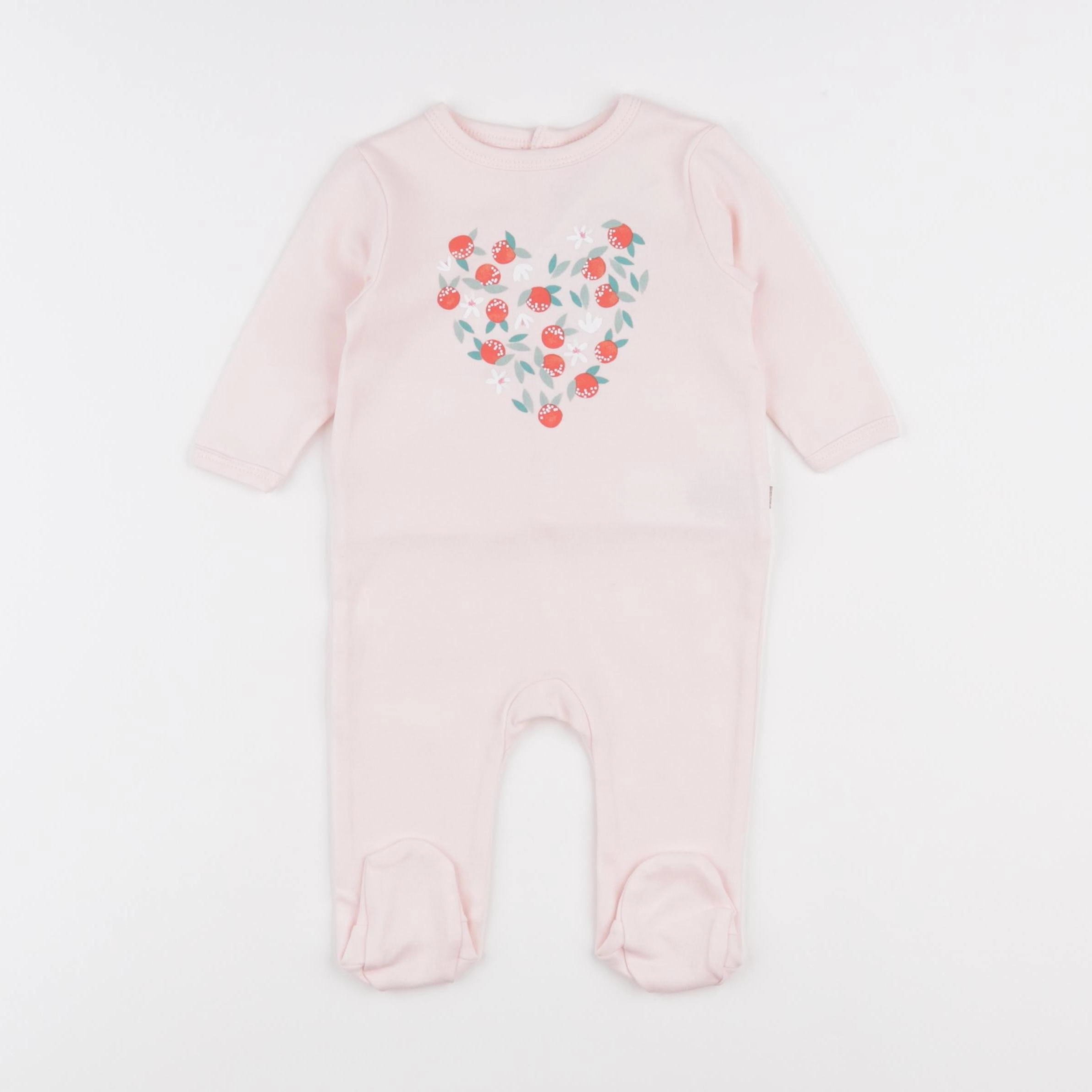 Carrément Beau - pyjama coton rose - 3 mois