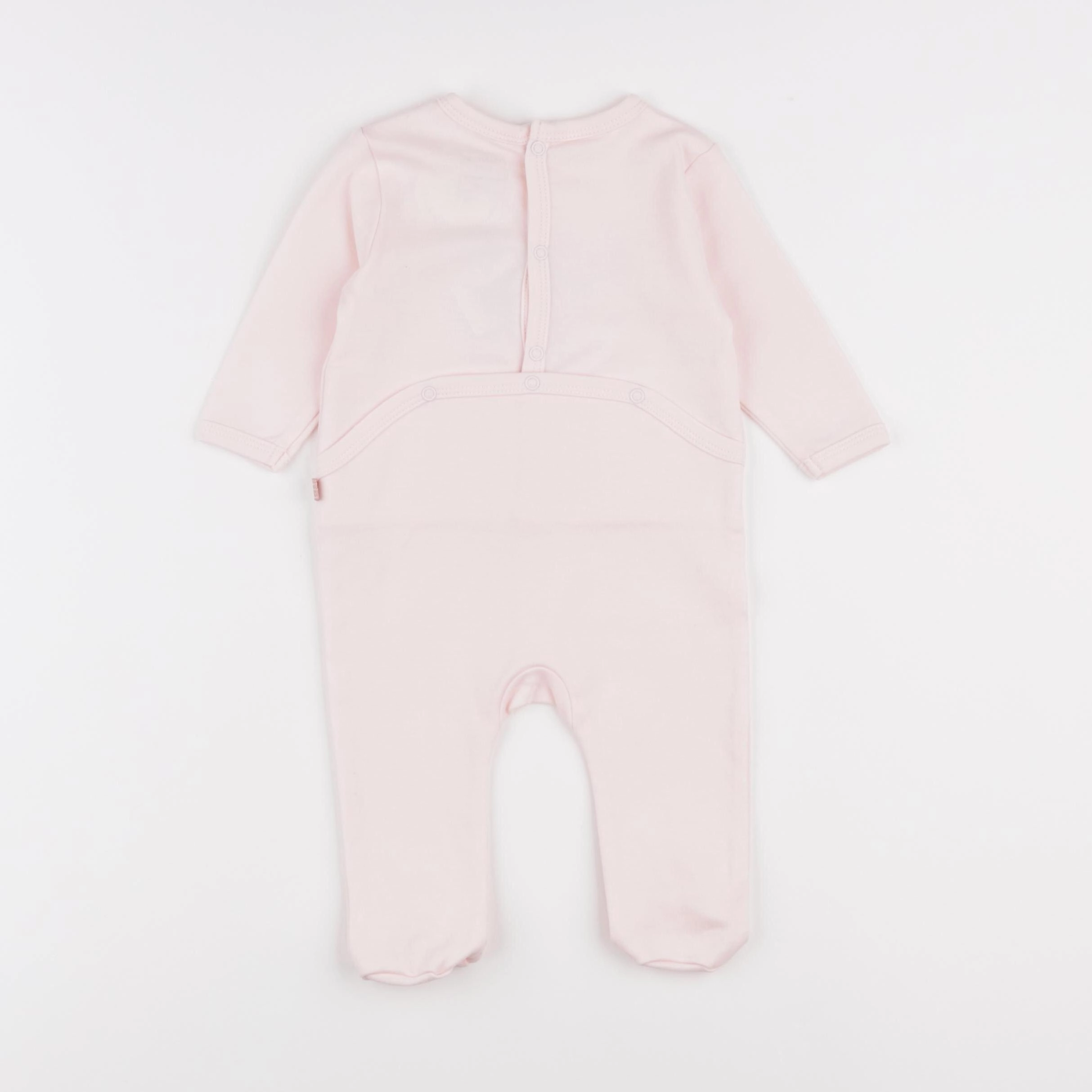 Carrément Beau - pyjama coton rose - 3 mois
