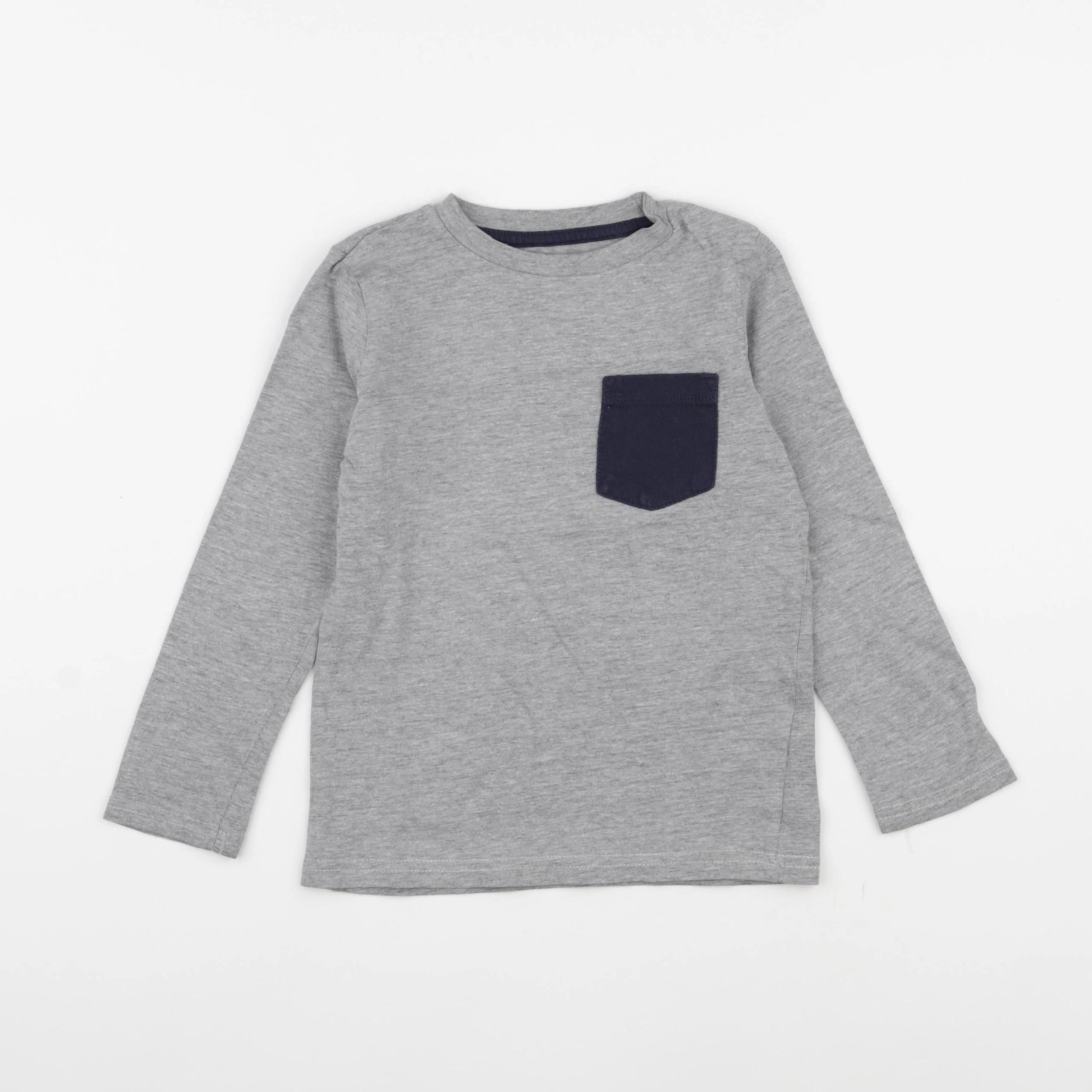 Vertbaudet - tee-shirt gris - 4 ans
