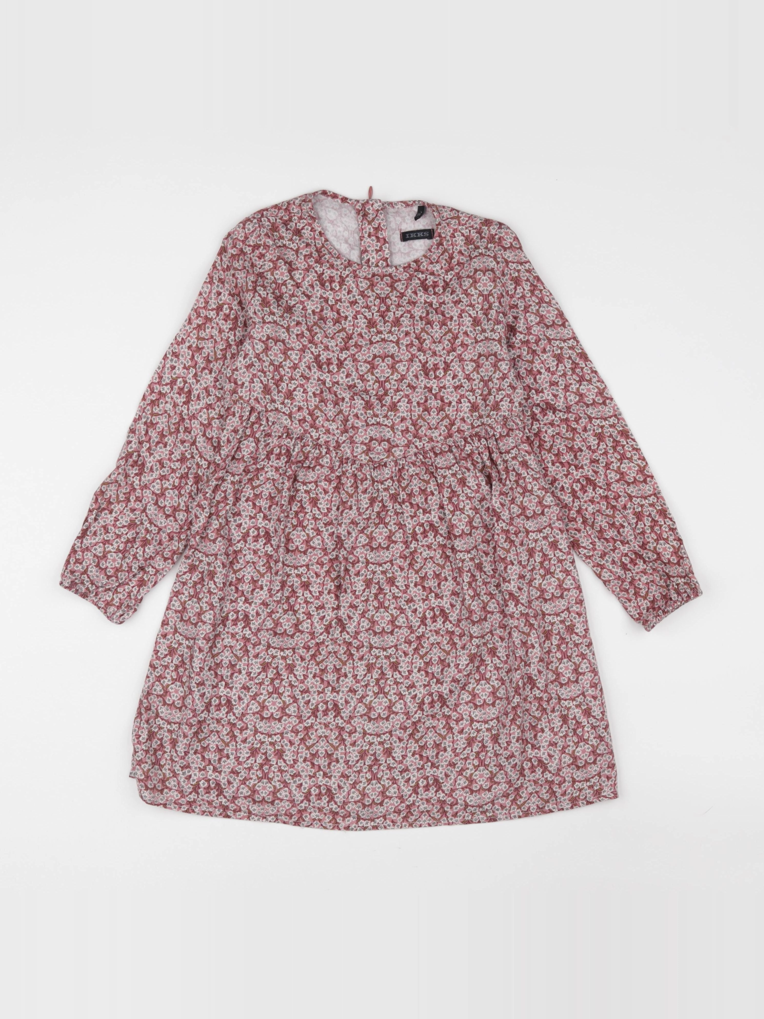 IKKS - robe rose - 6 ans