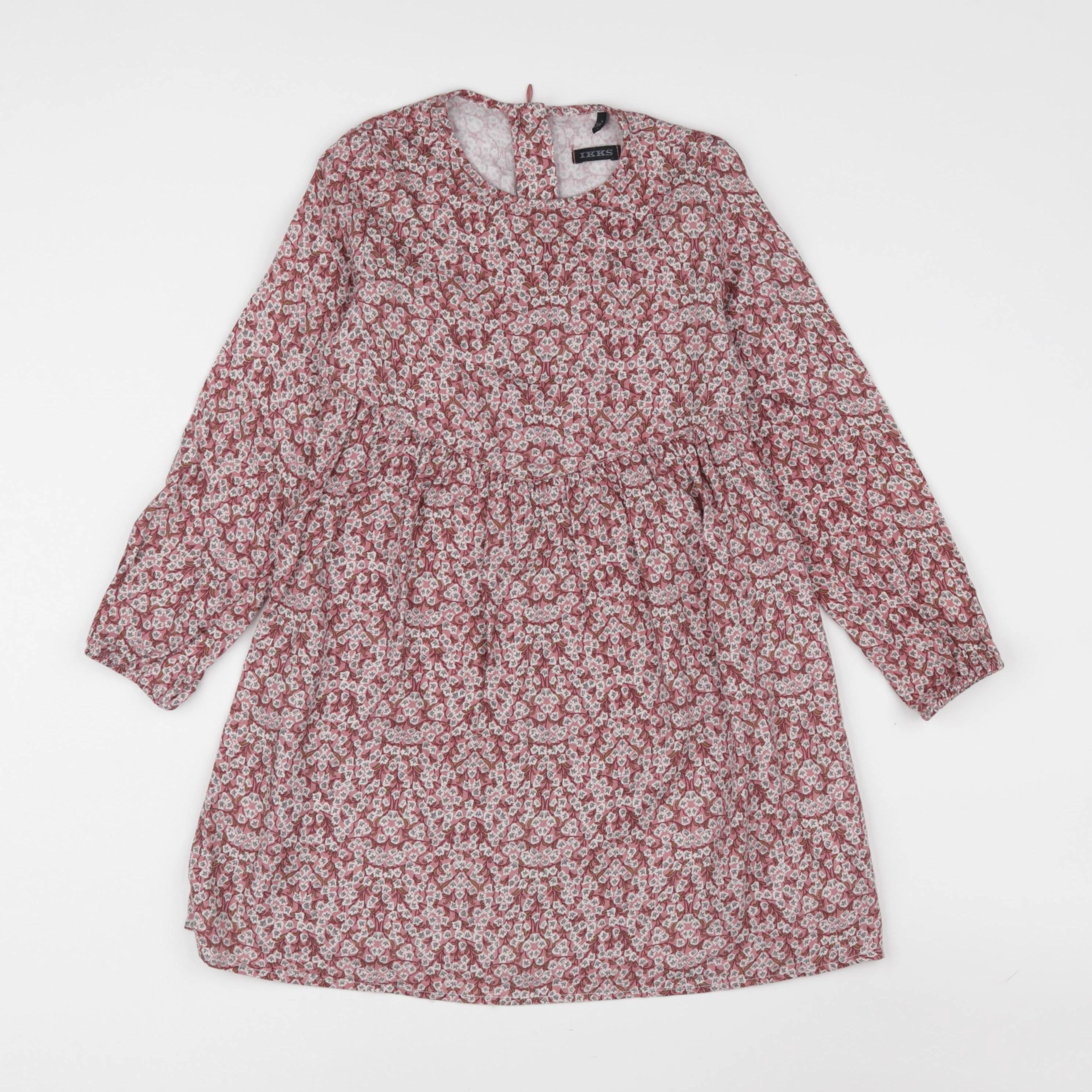 IKKS - robe rose - 6 ans