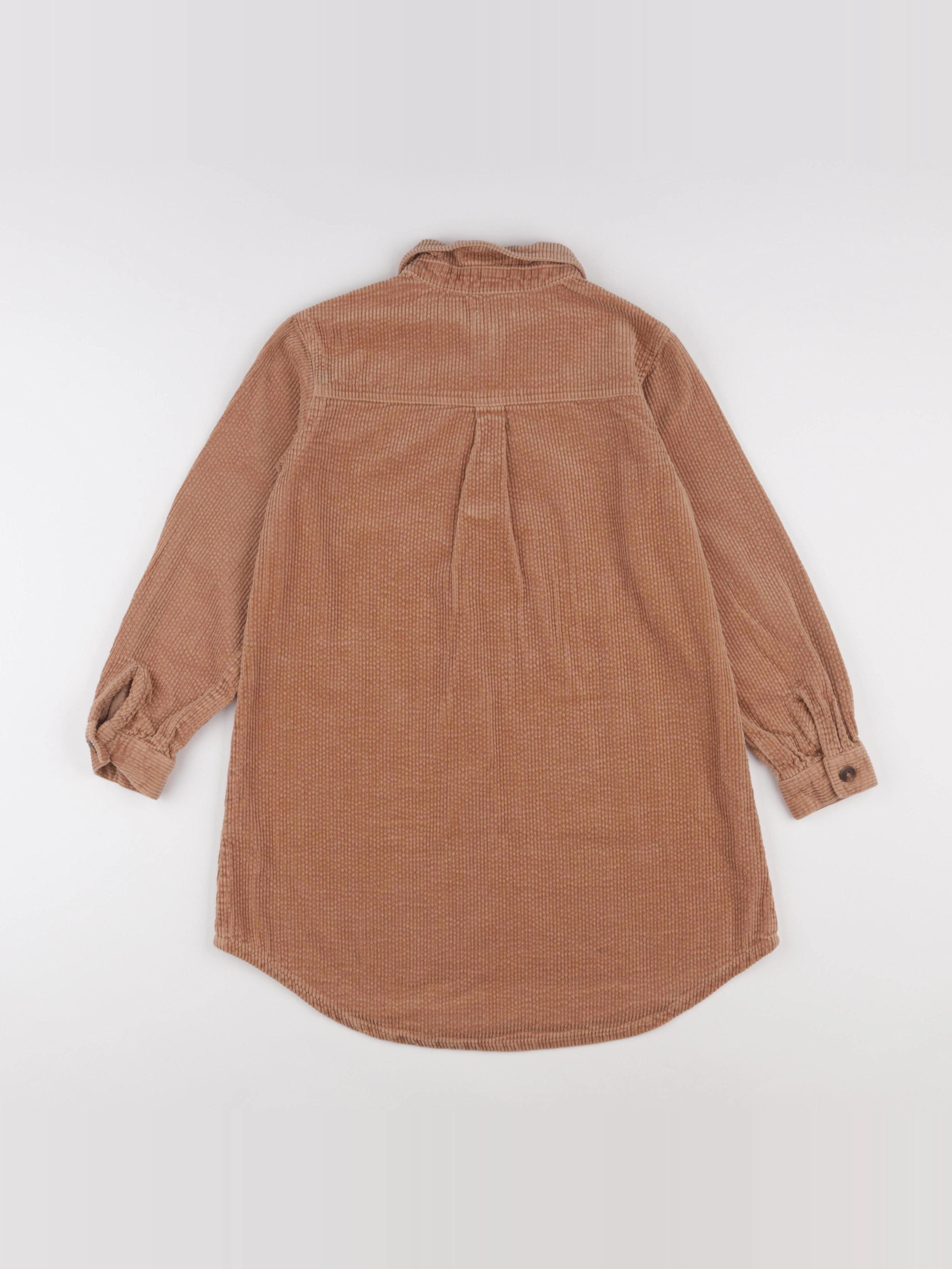 Vertbaudet - robe marron - 10 ans