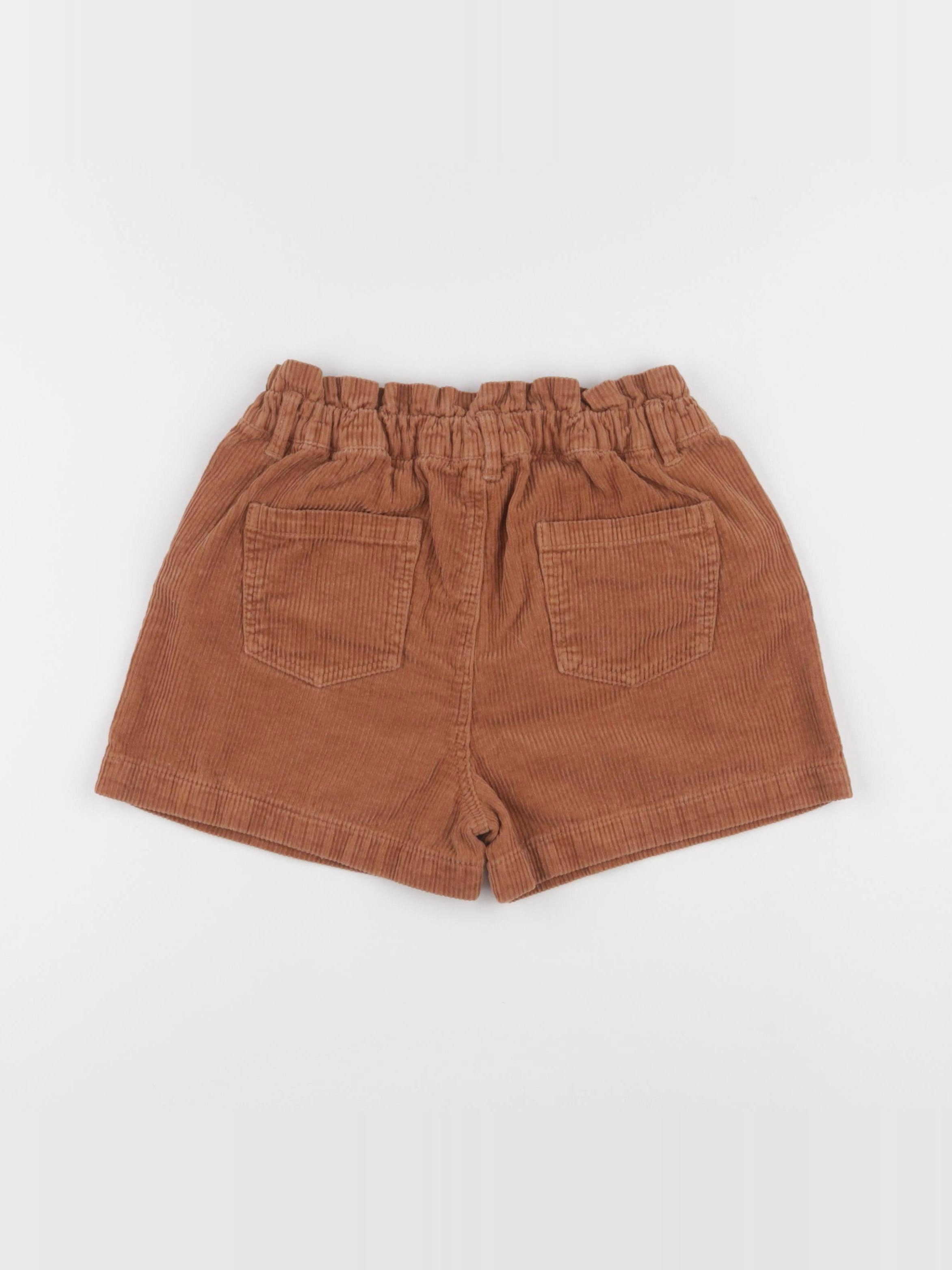 Vertbaudet - short marron - 9 ans