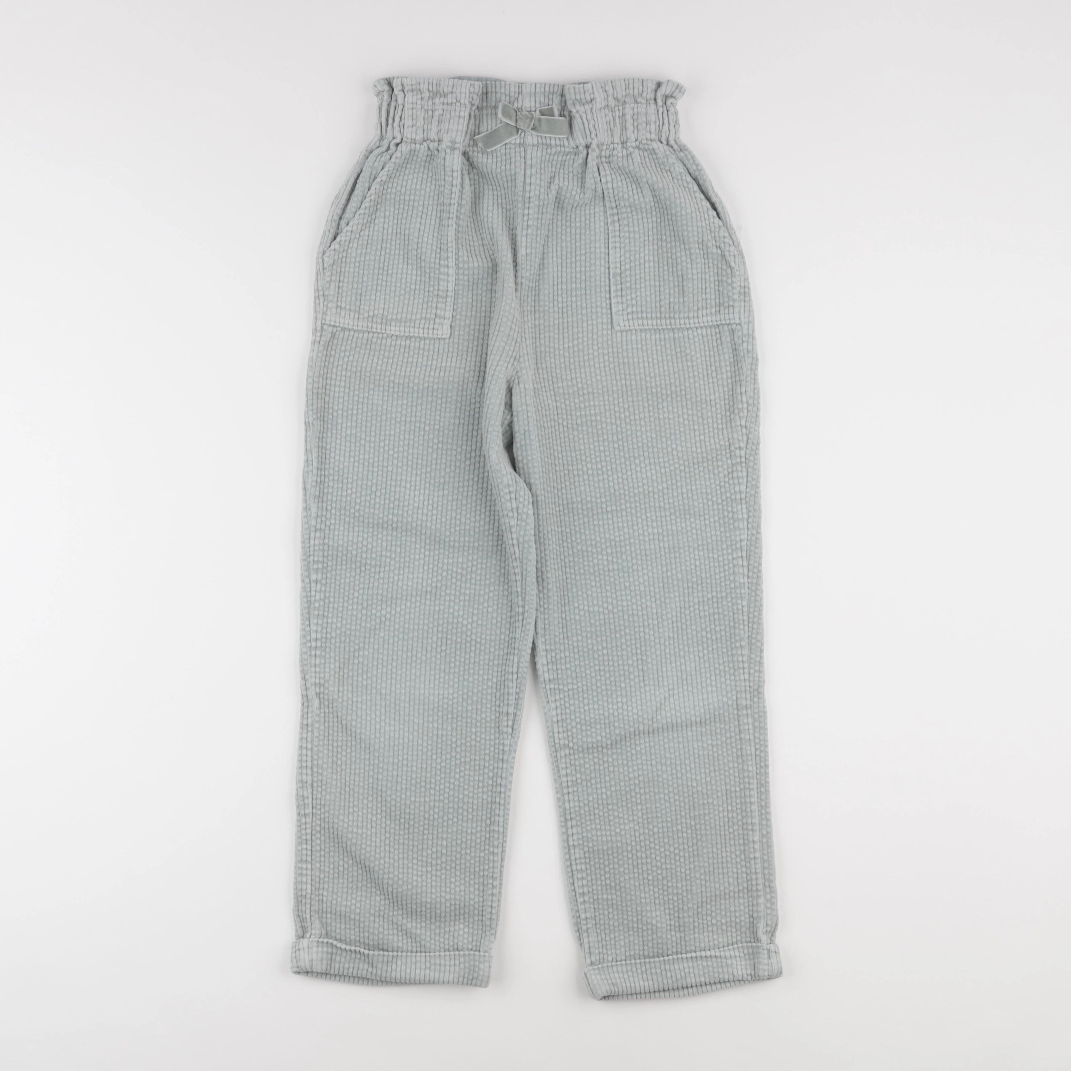Vertbaudet - pantalon vert - 10 ans