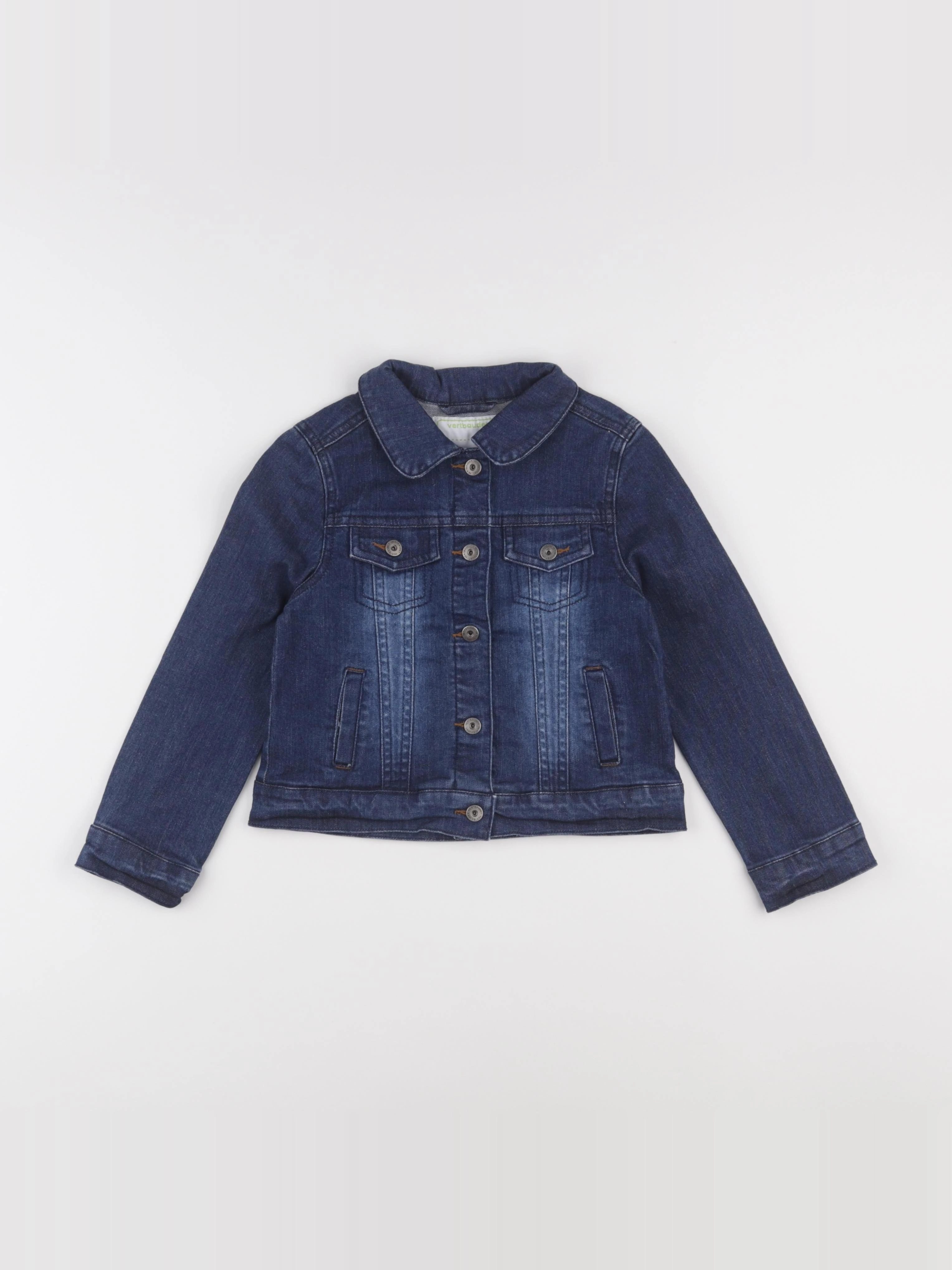 Vertbaudet - veste bleu - 6 ans