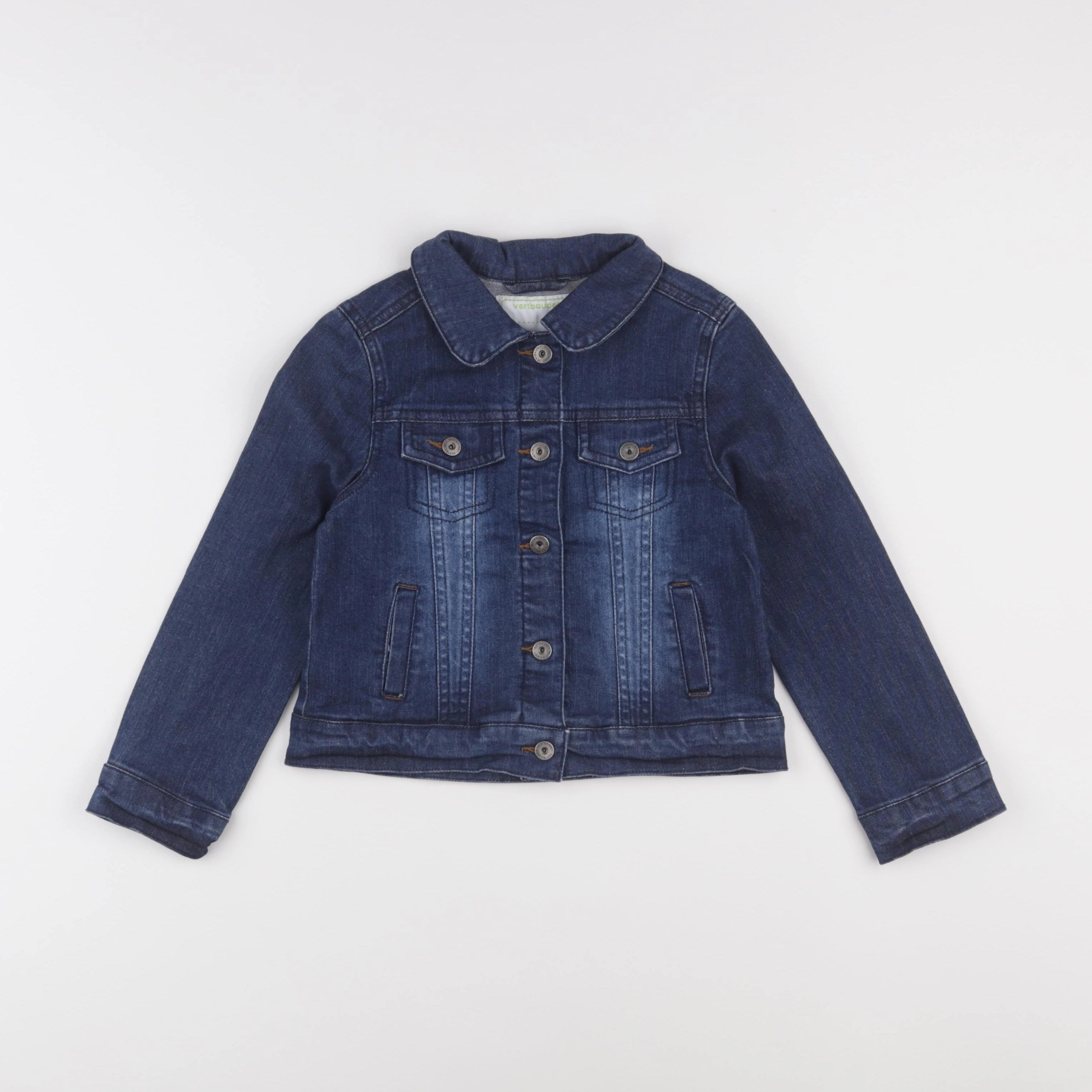 Vertbaudet - veste bleu - 6 ans