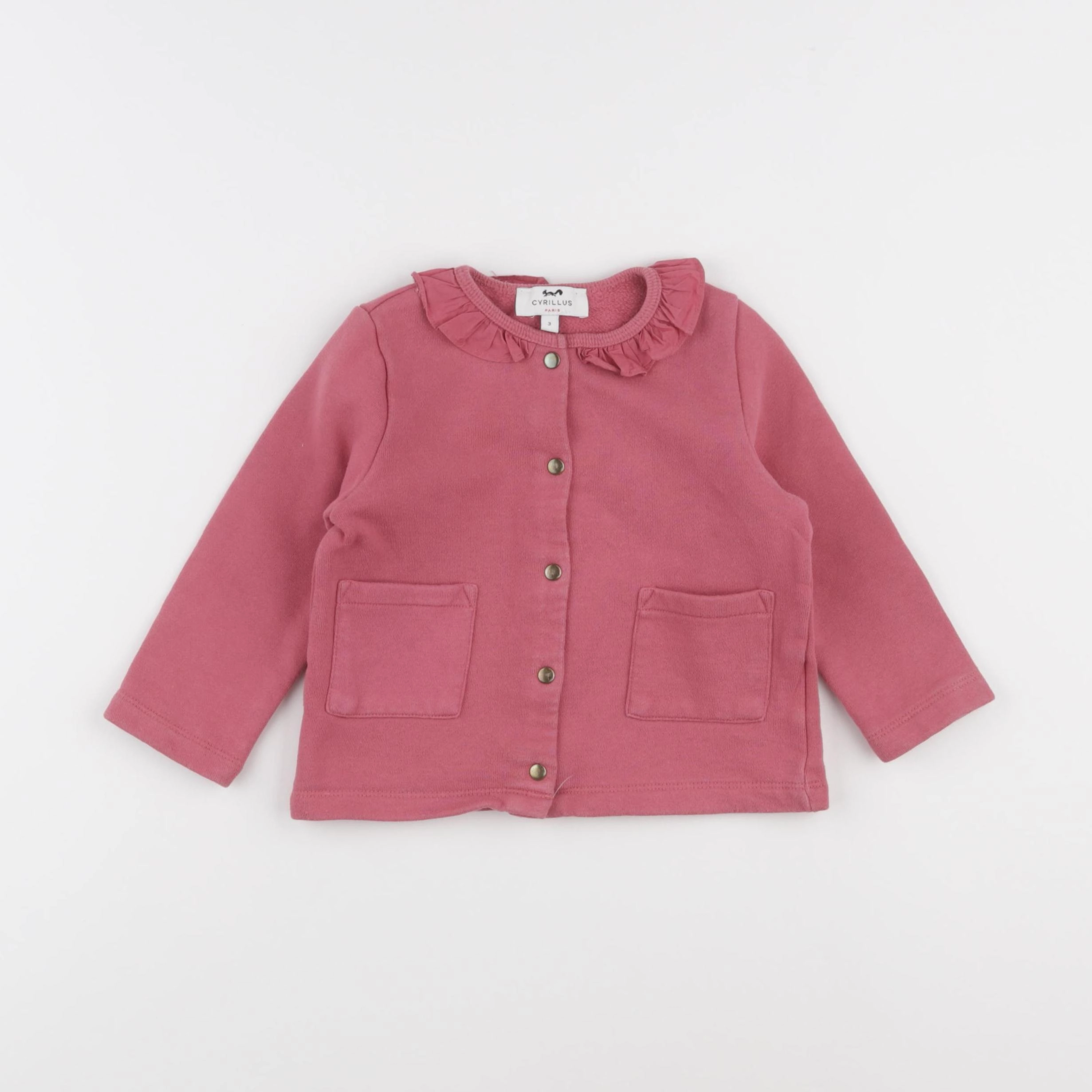 Cyrillus - sweat rose - 3 ans