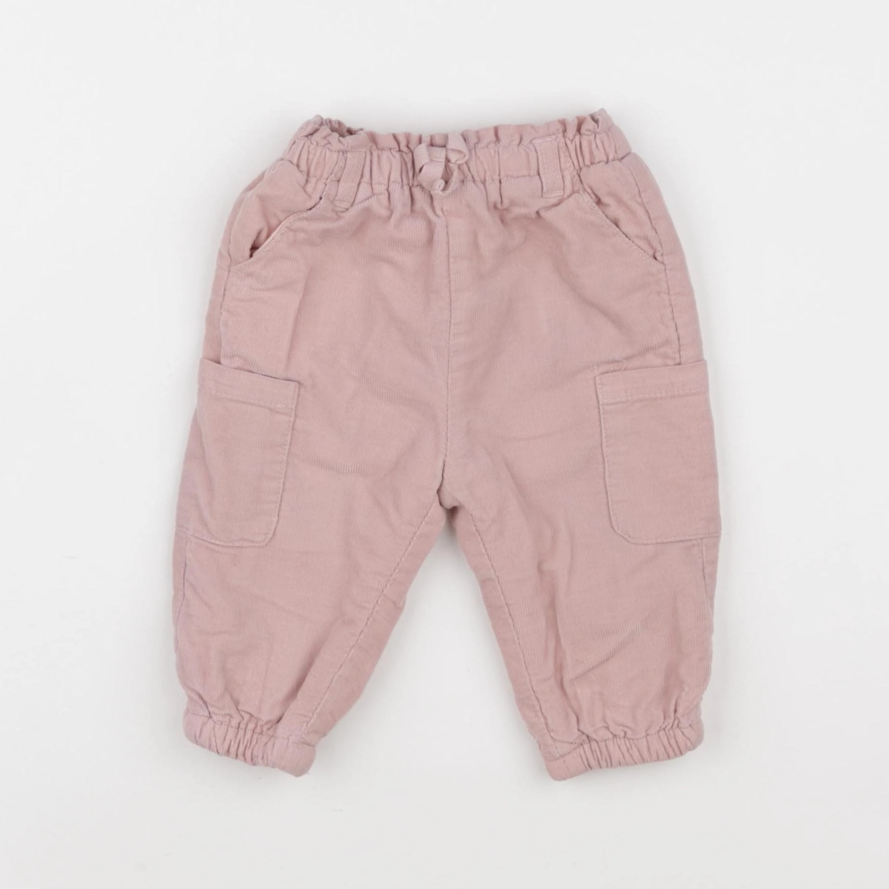 Vertbaudet - pantalon rose - 6 mois