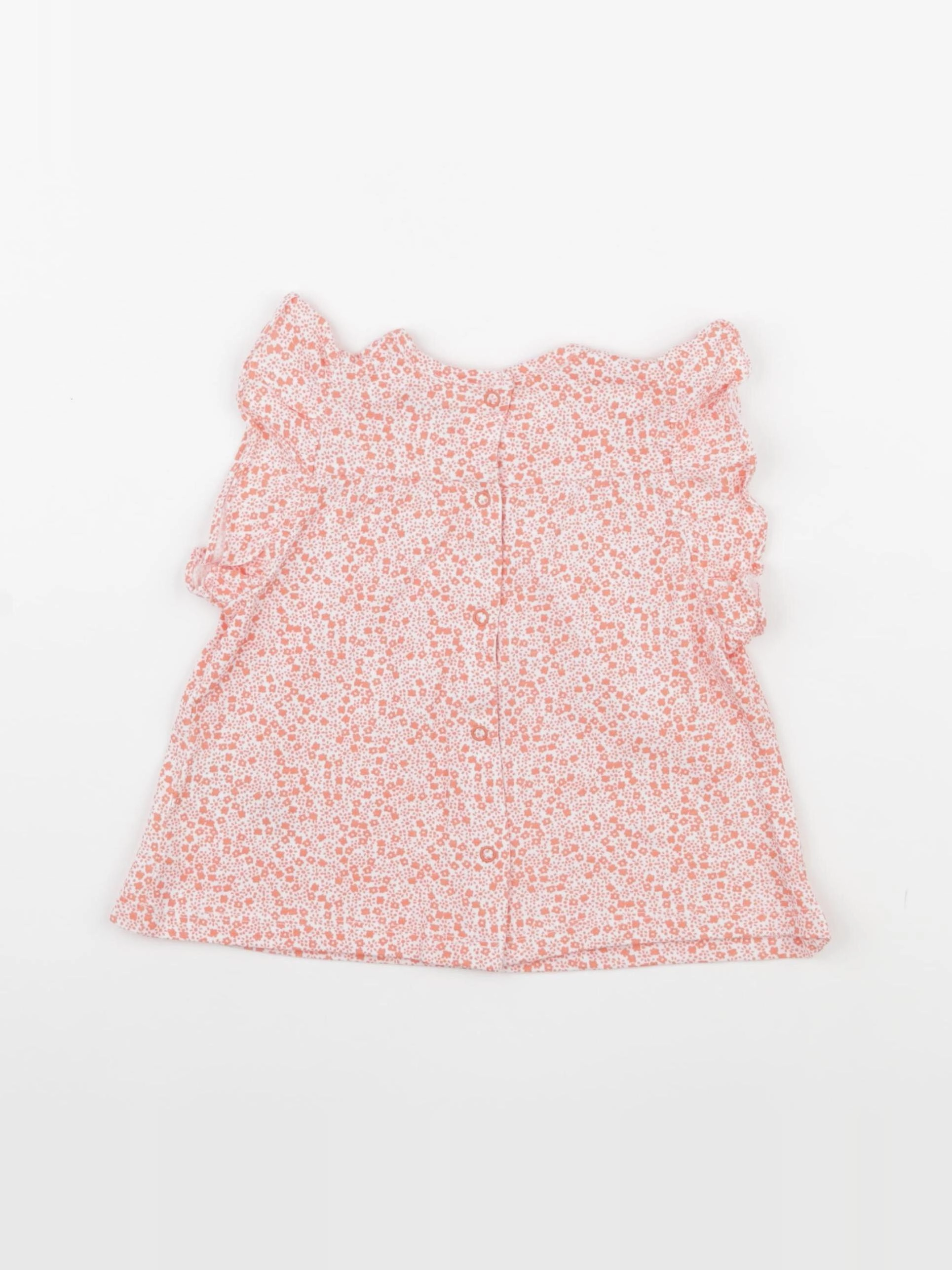 Vertbaudet - tee-shirt orange - 18 mois