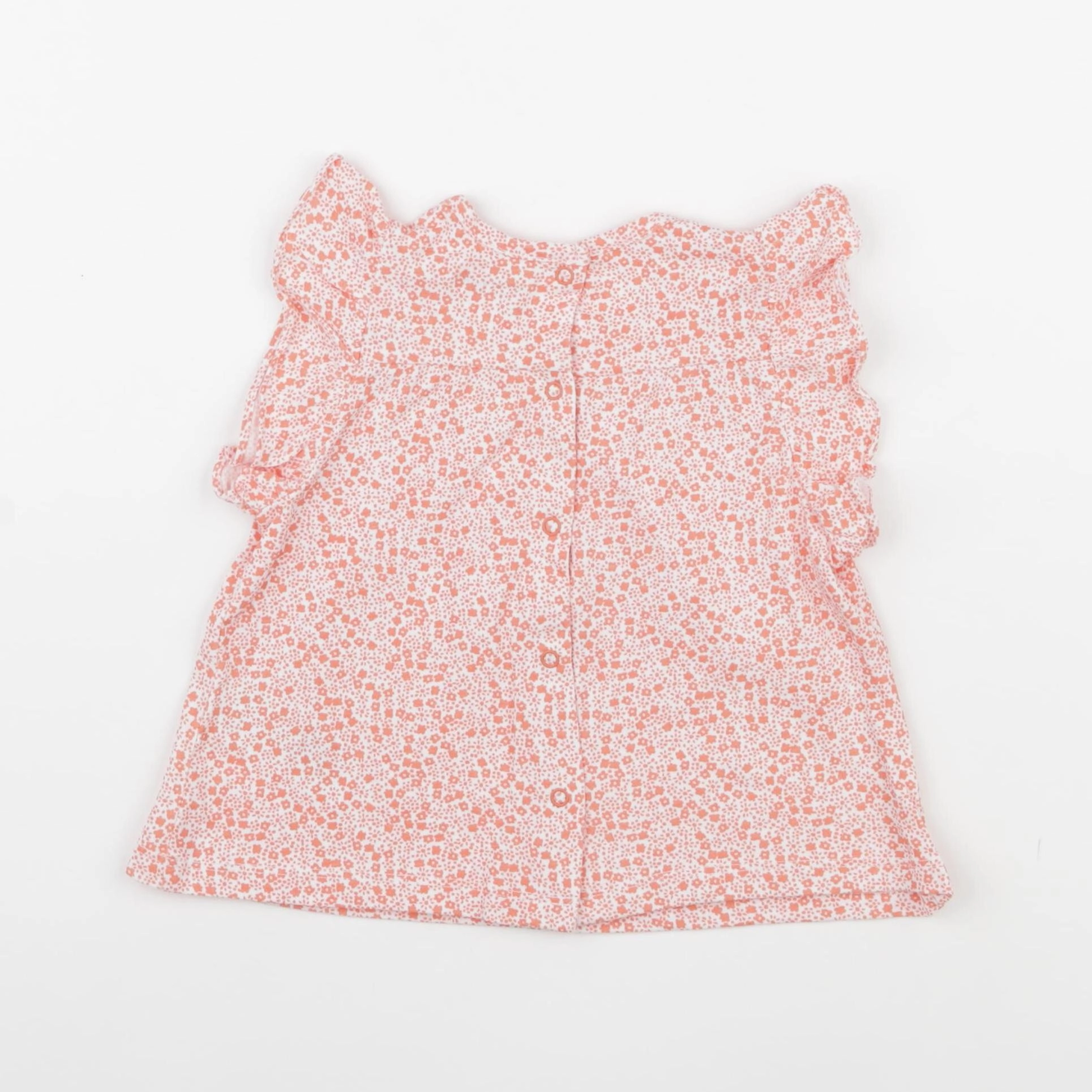 Vertbaudet - tee-shirt orange - 18 mois