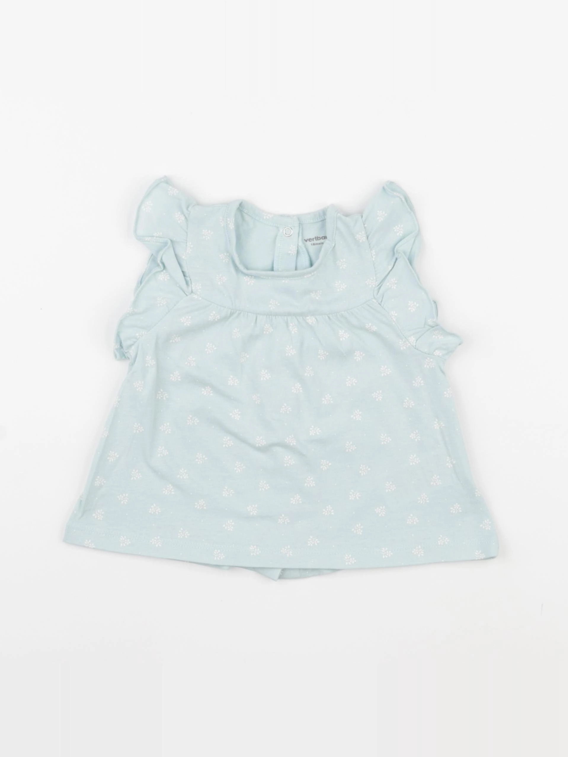 Vertbaudet - tee-shirt bleu - 18 mois