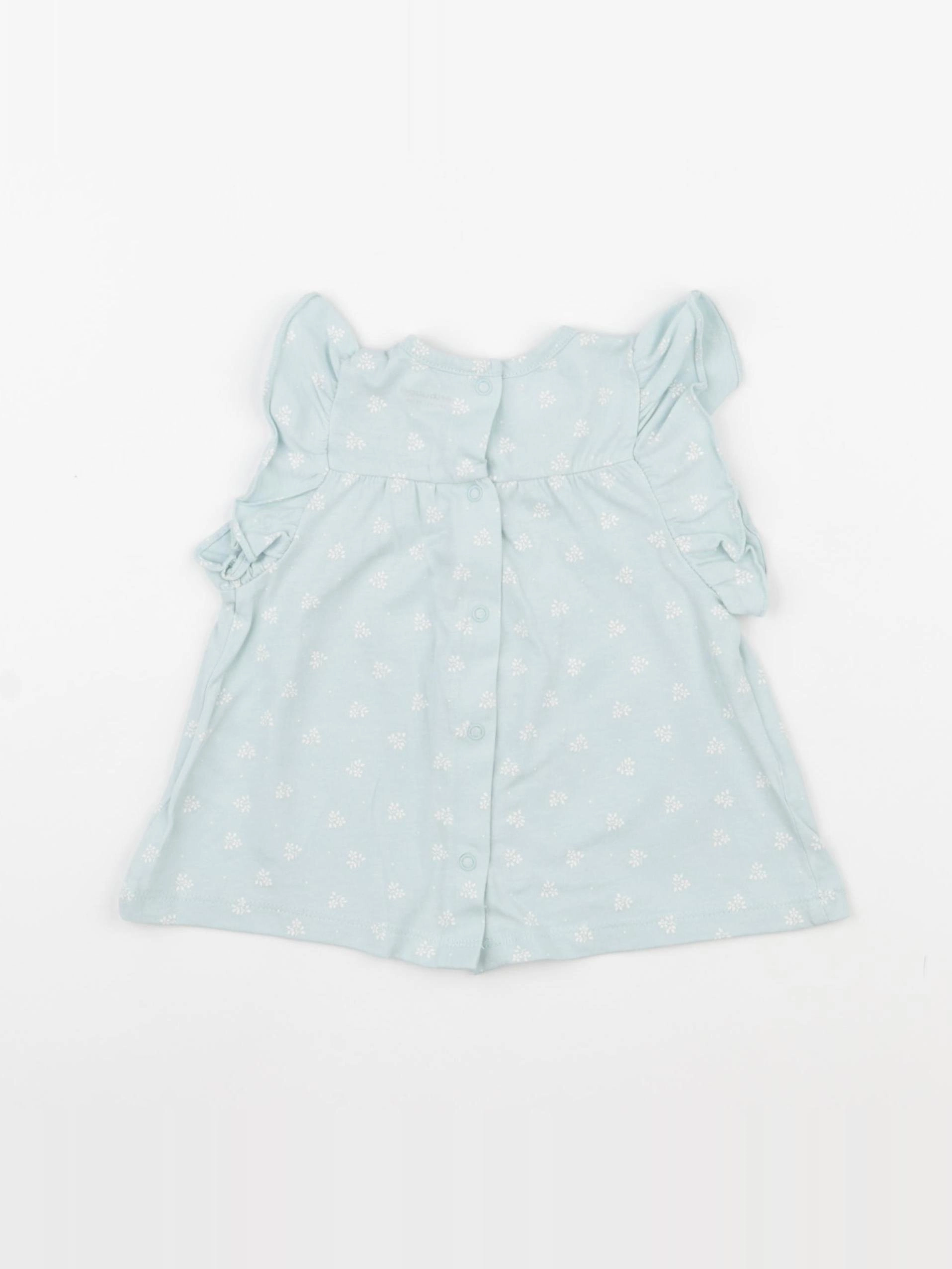 Vertbaudet - tee-shirt bleu - 18 mois