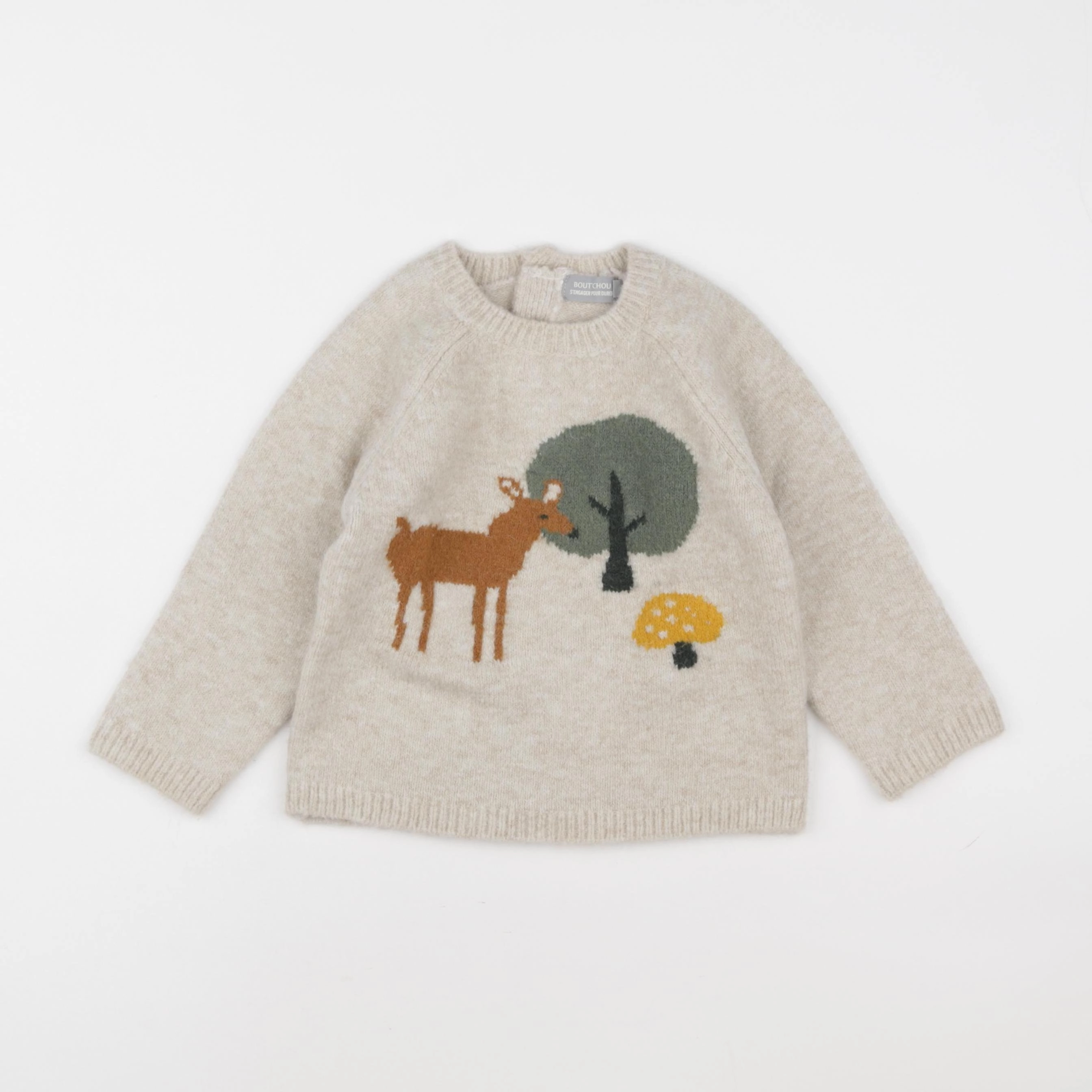 Boutchou - pull beige - 36 mois