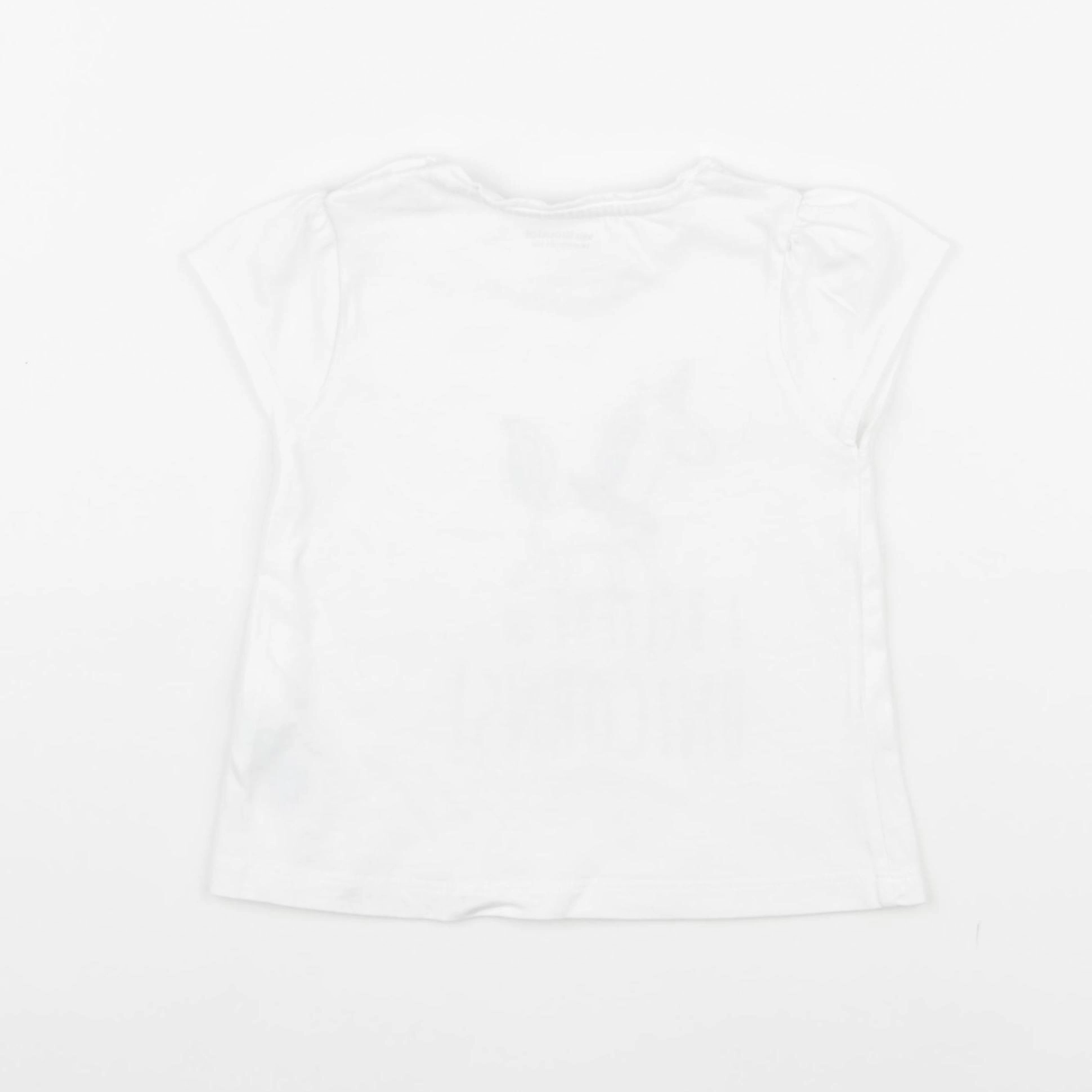 Vertbaudet - tee-shirt blanc - 18 mois