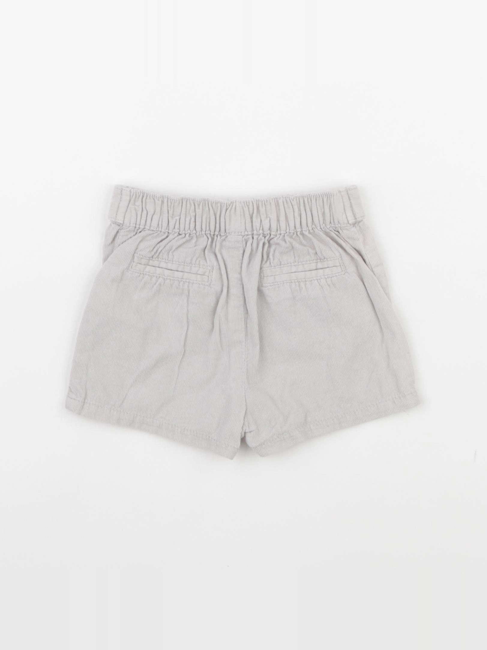 Vertbaudet - short or, marron - 18 mois