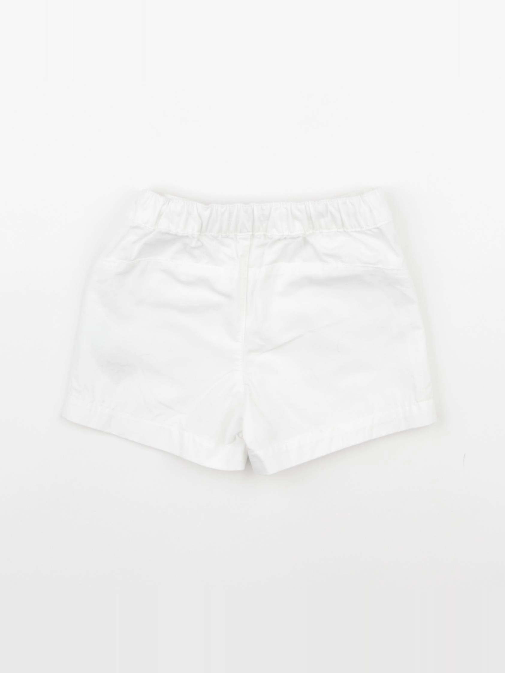 Vertbaudet - short blanc - 18 mois