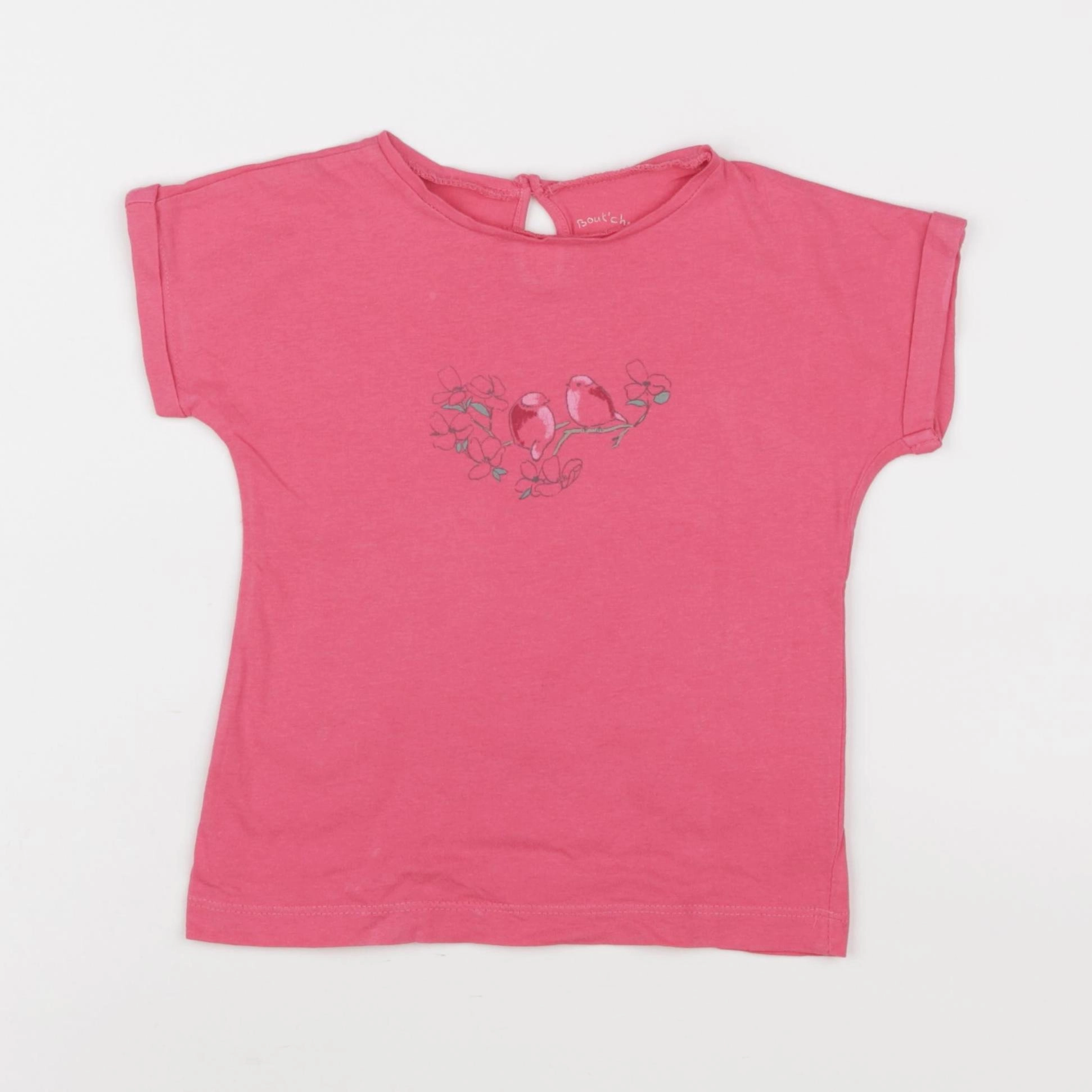Boutchou - tee-shirt rose - 36 mois
