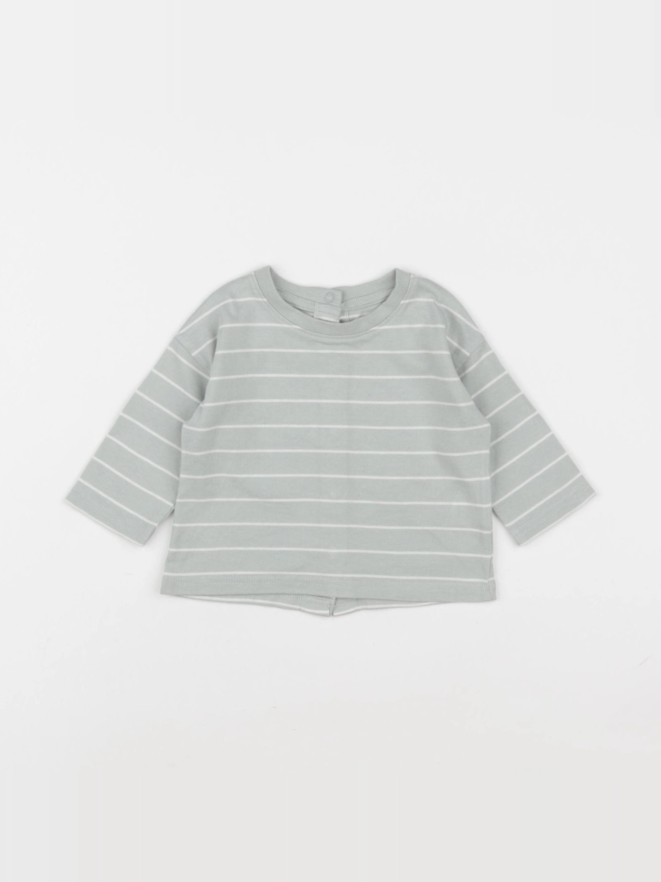 Vertbaudet - tee-shirt bleu - 6 mois