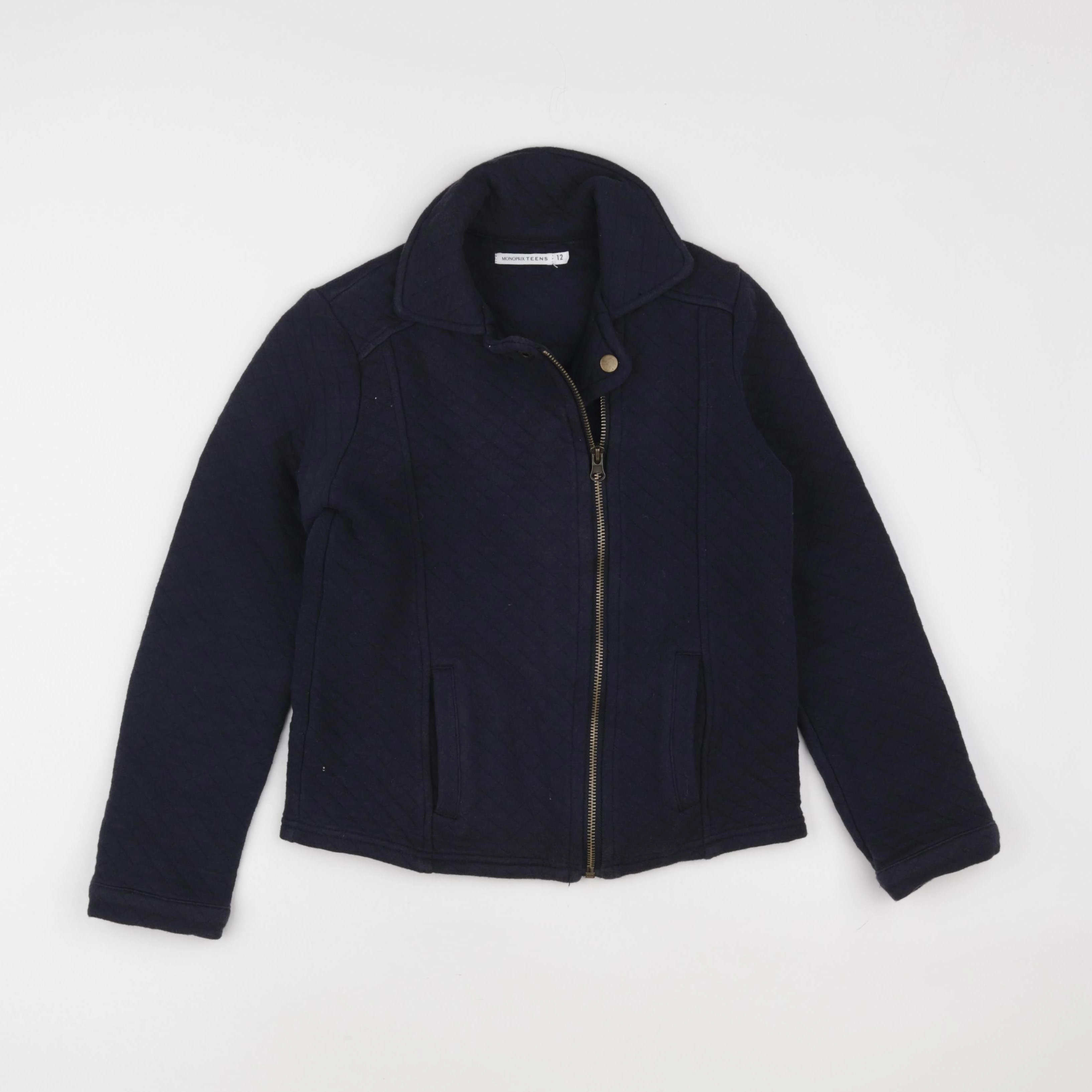 Monoprix - veste bleu - 12 ans