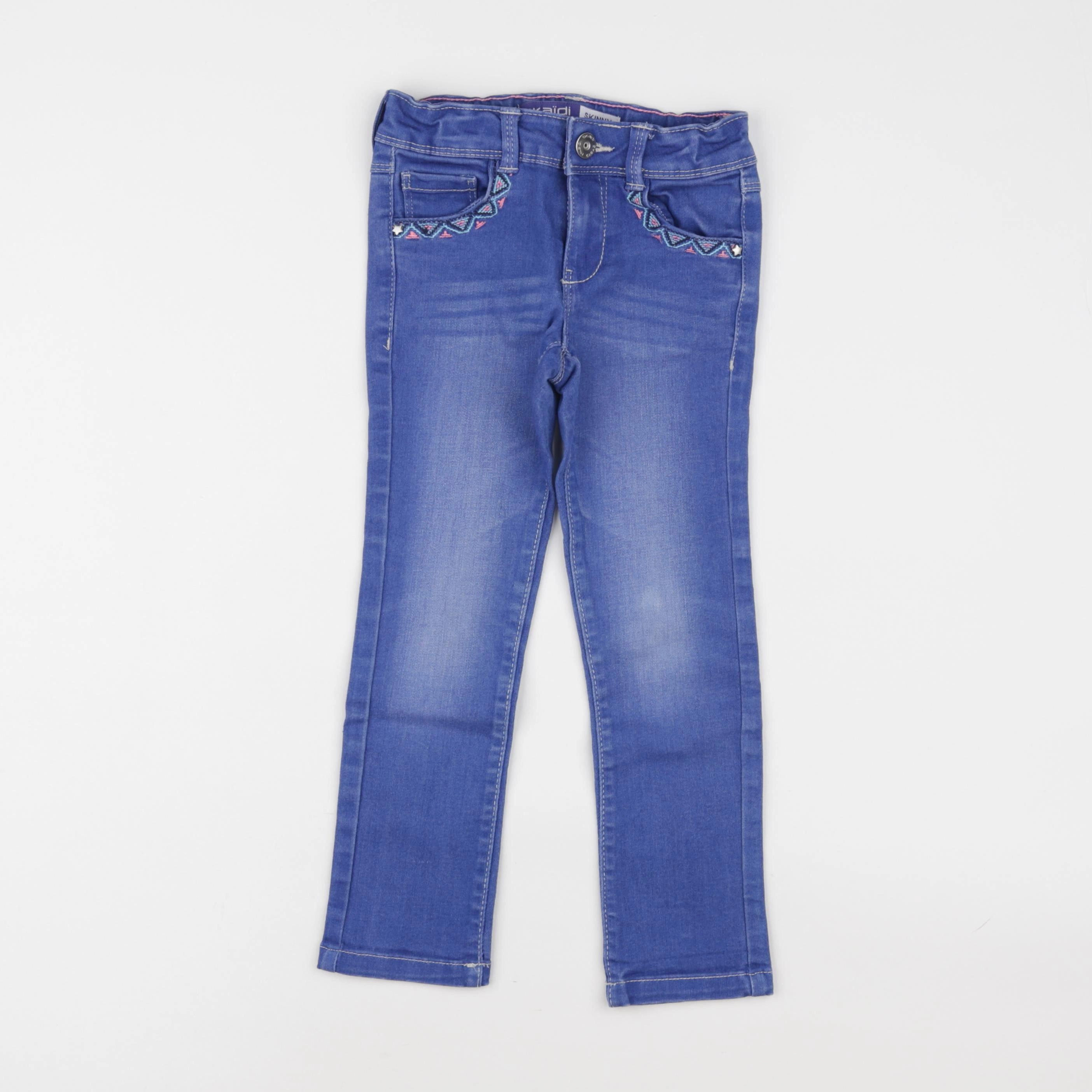 Okaidi - jean bleu - 4 ans