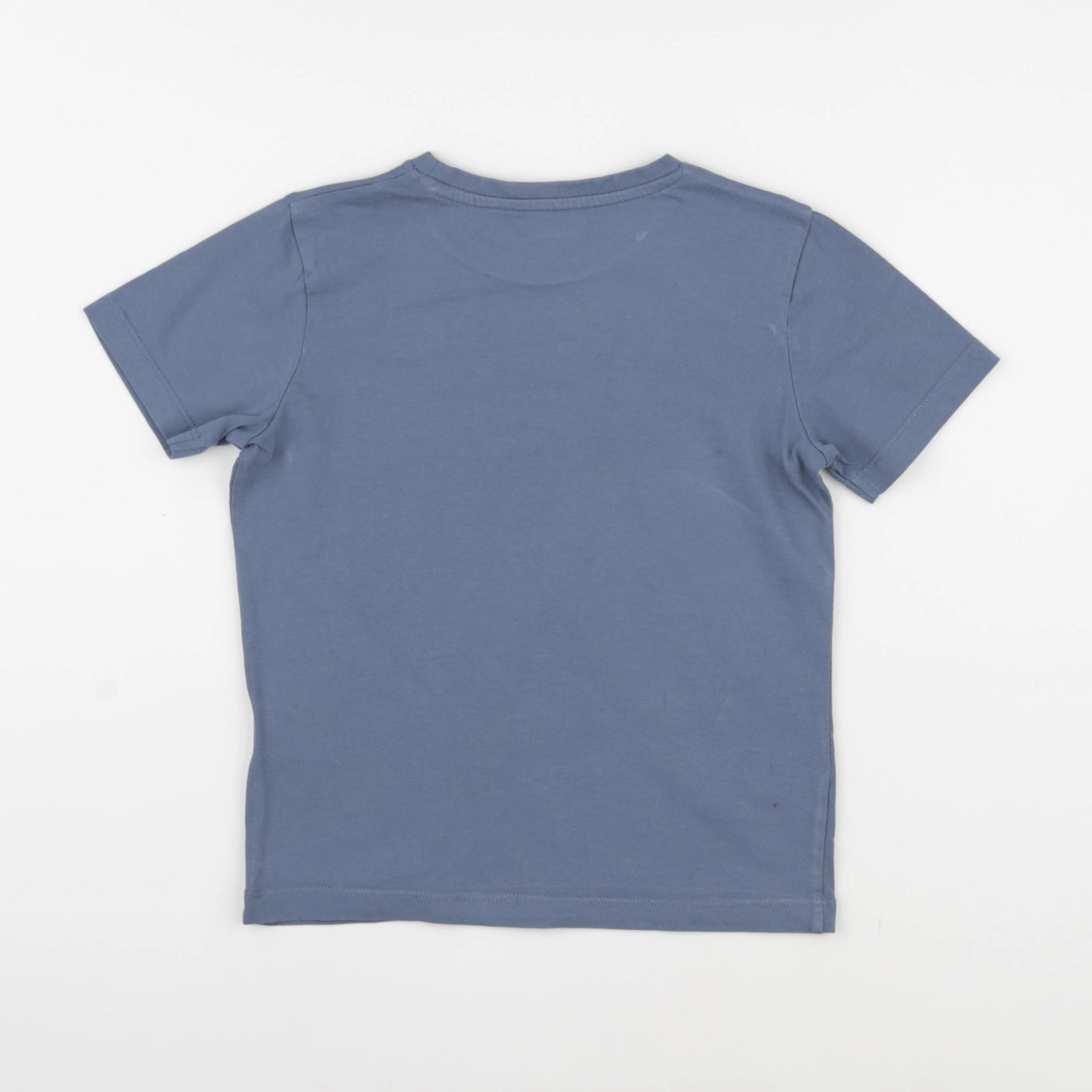 Vertbaudet - tee-shirt bleu - 8 ans