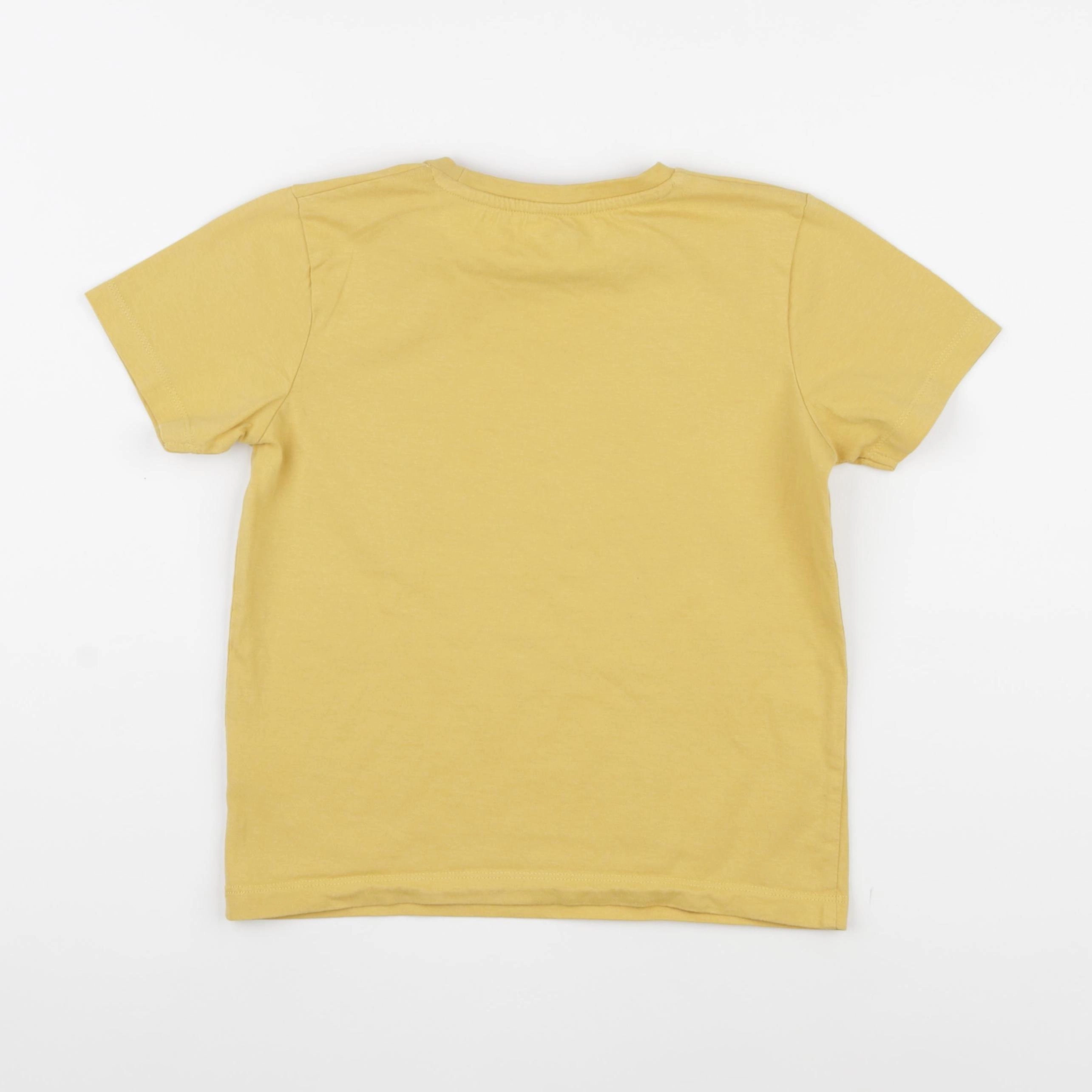 Vertbaudet - tee-shirt jaune - 8 ans