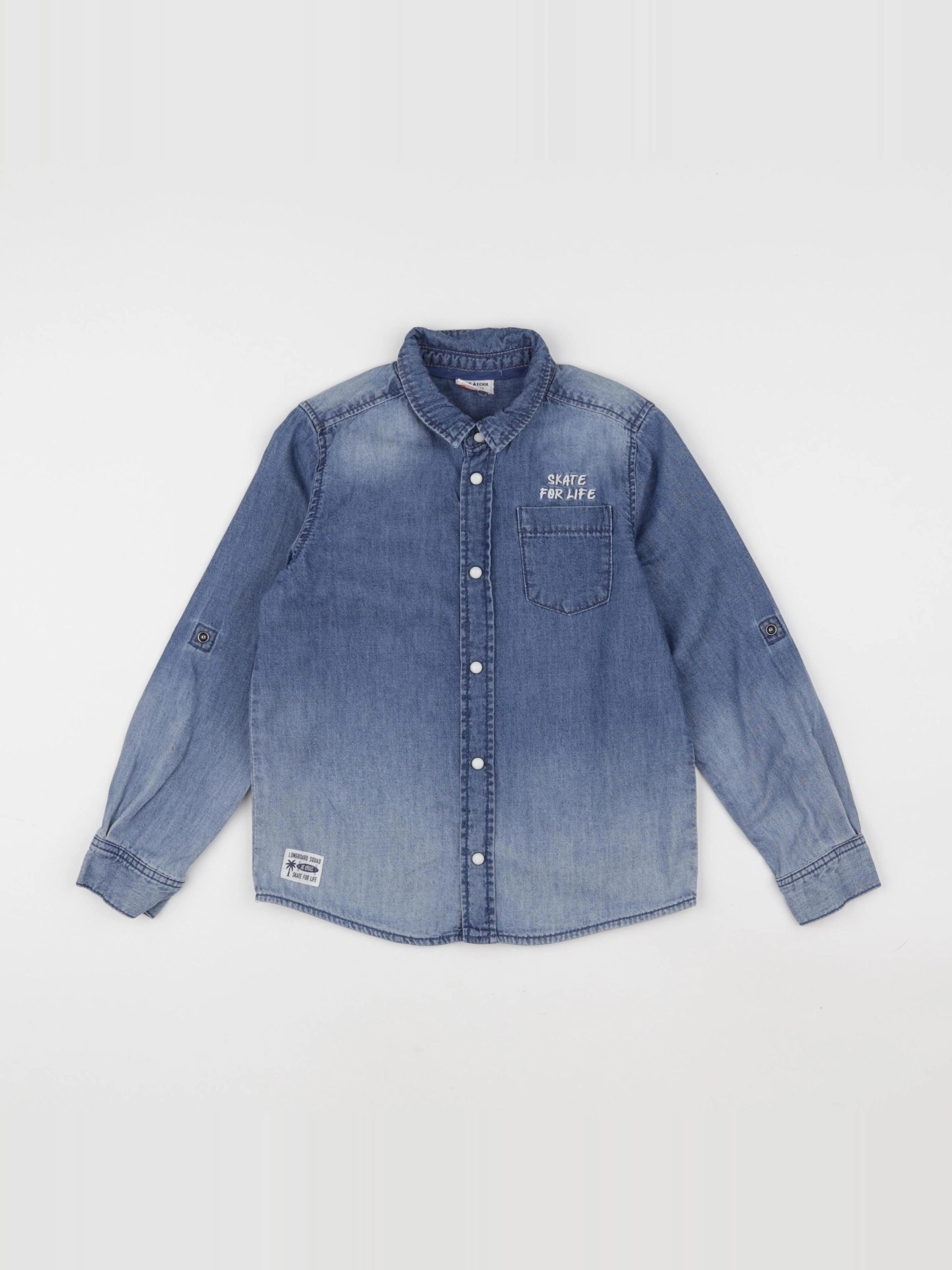 Tape à l'oeil - chemise bleu - 6 ans