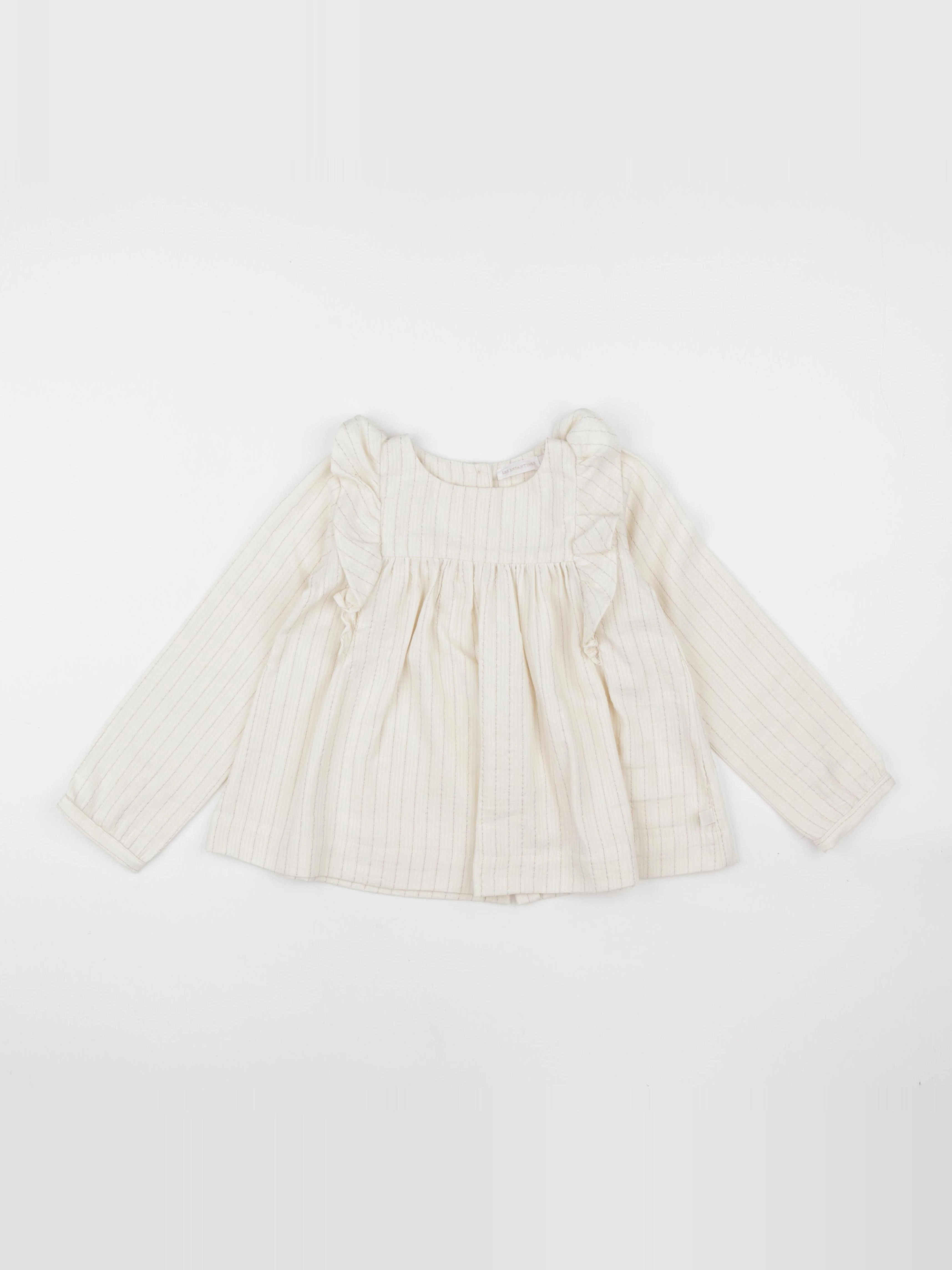 Les Enfantines - blouse beige - 6 ans