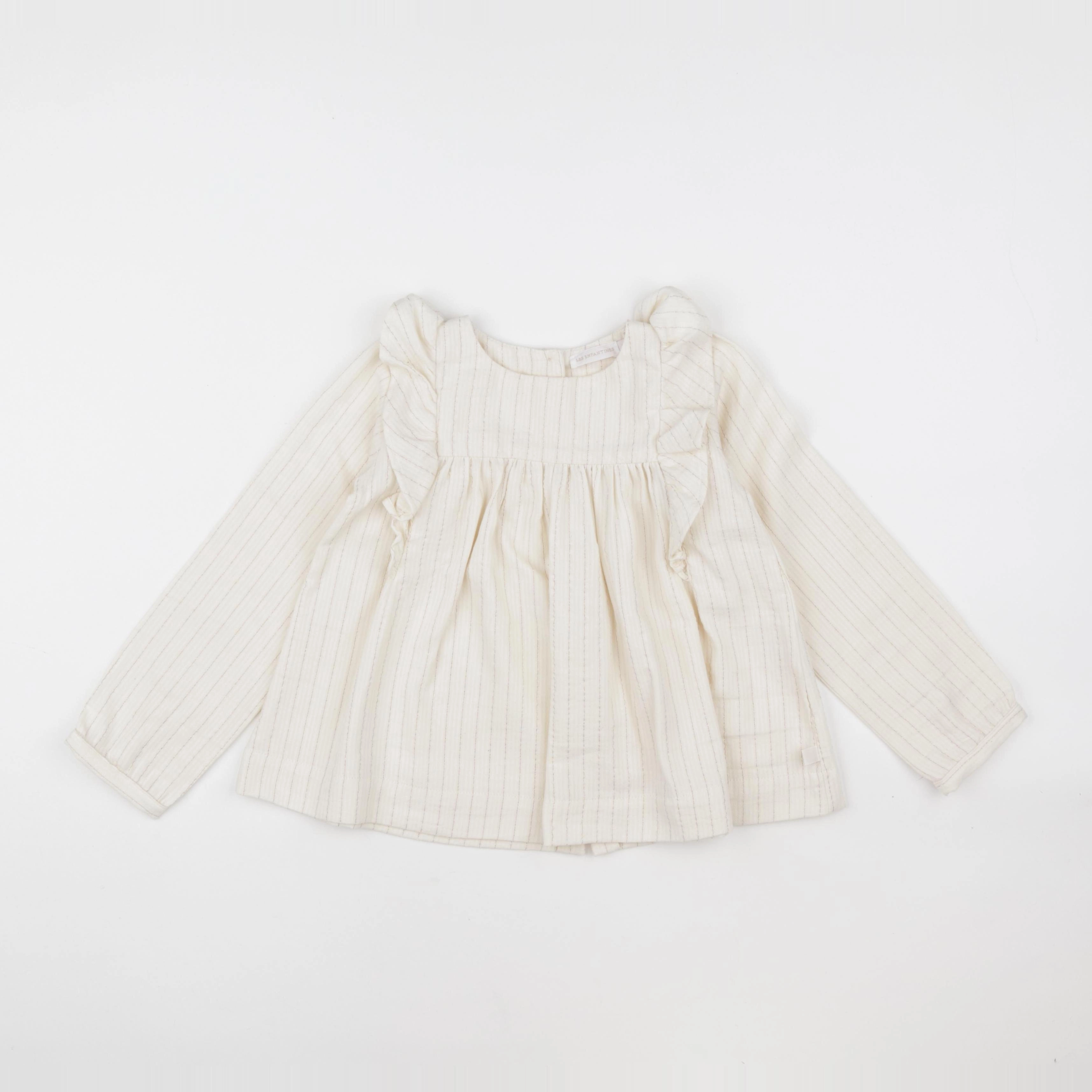 Les Enfantines - blouse beige - 6 ans