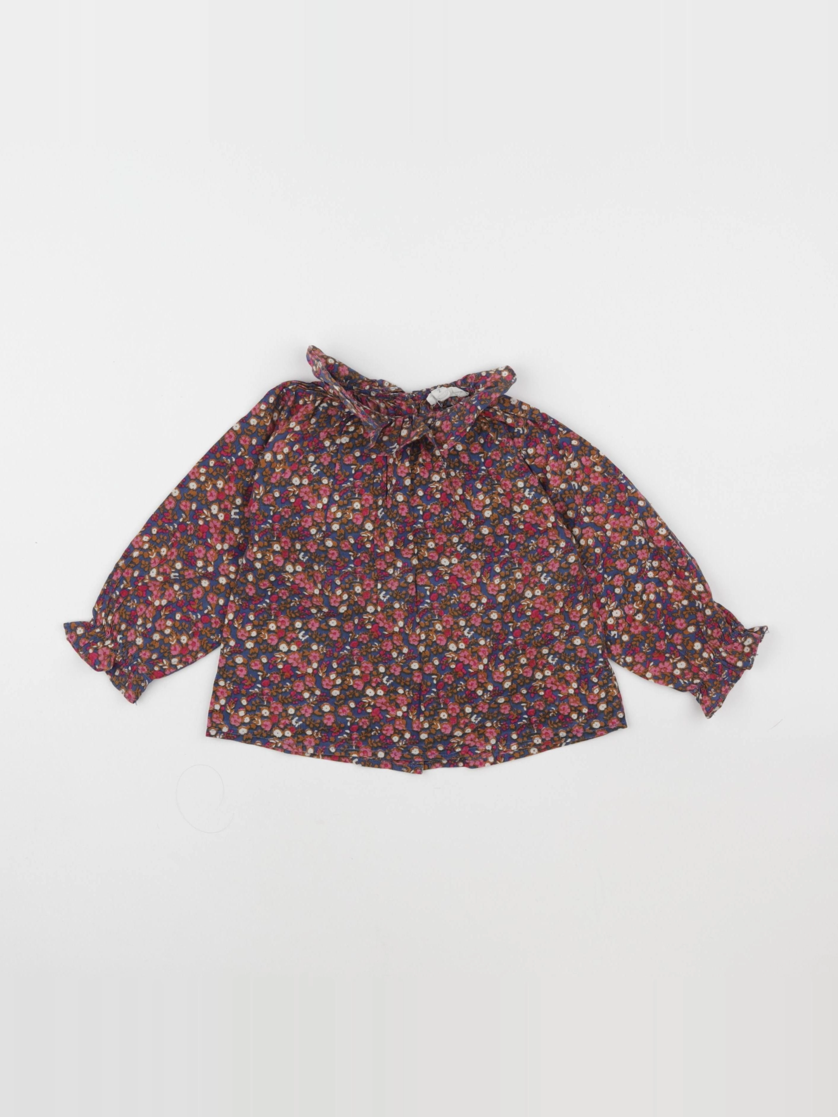 Louis Louise - blouse rose - 2 ans