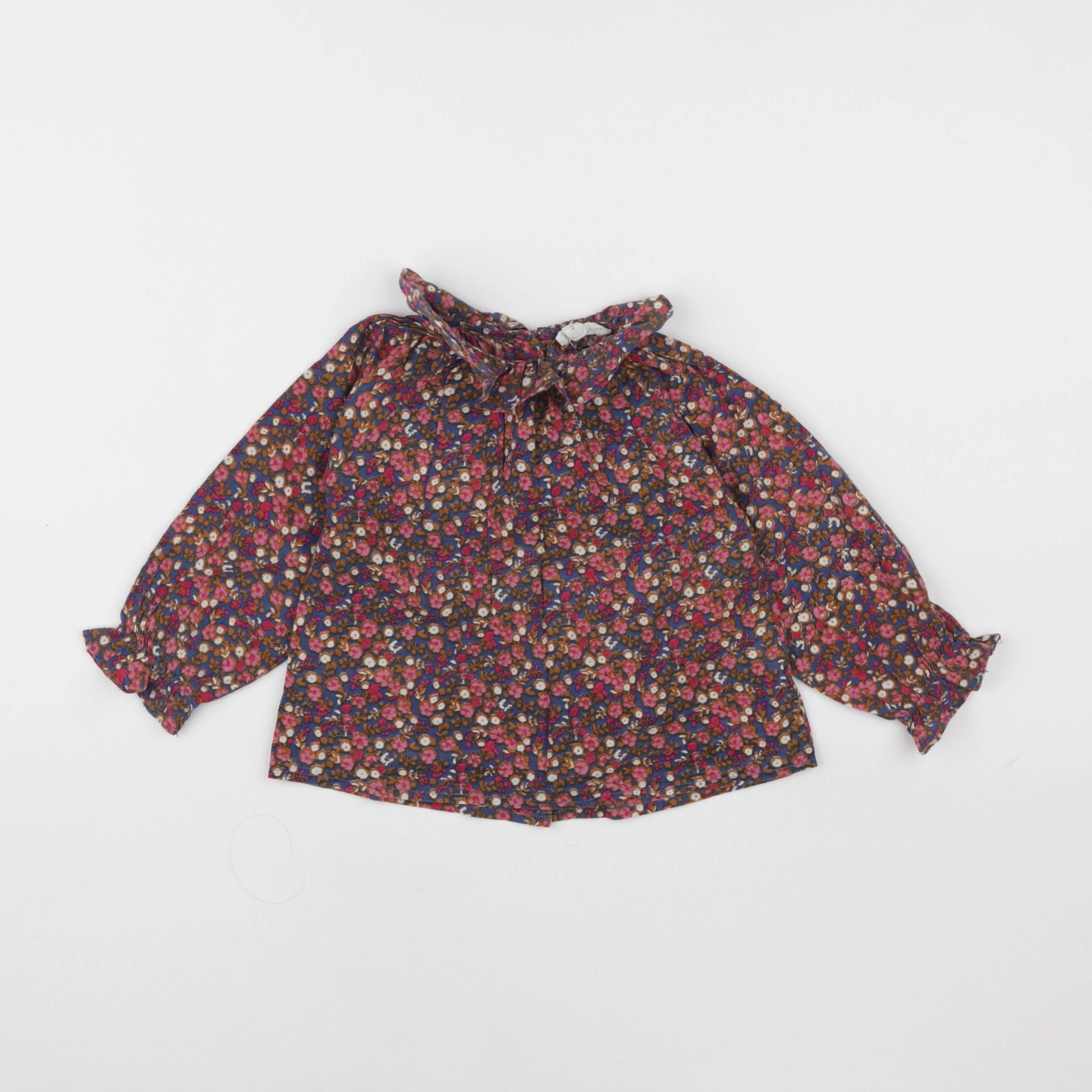 Louis Louise - blouse rose - 2 ans