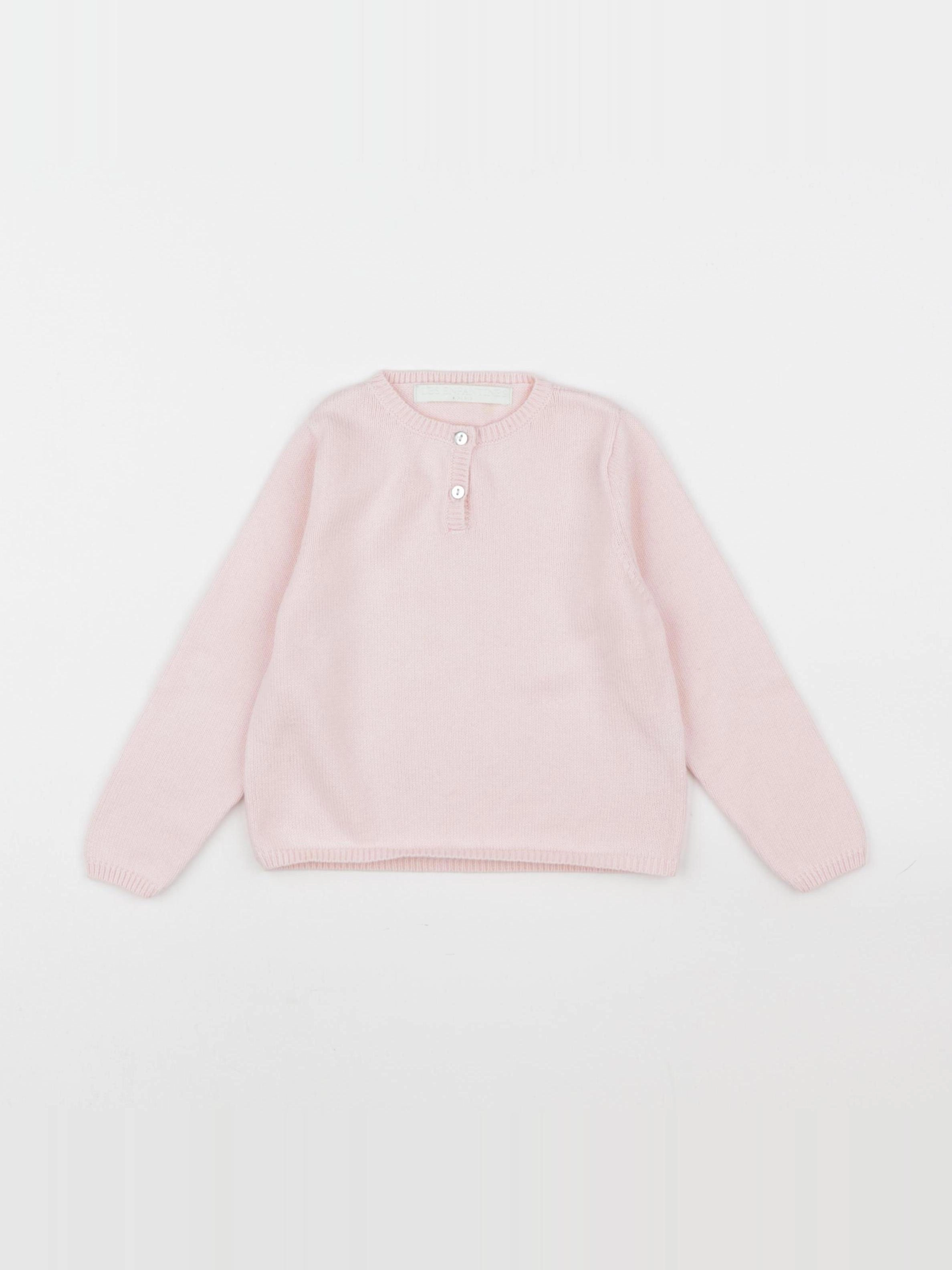 Les Enfantines - pull rose - 2 ans