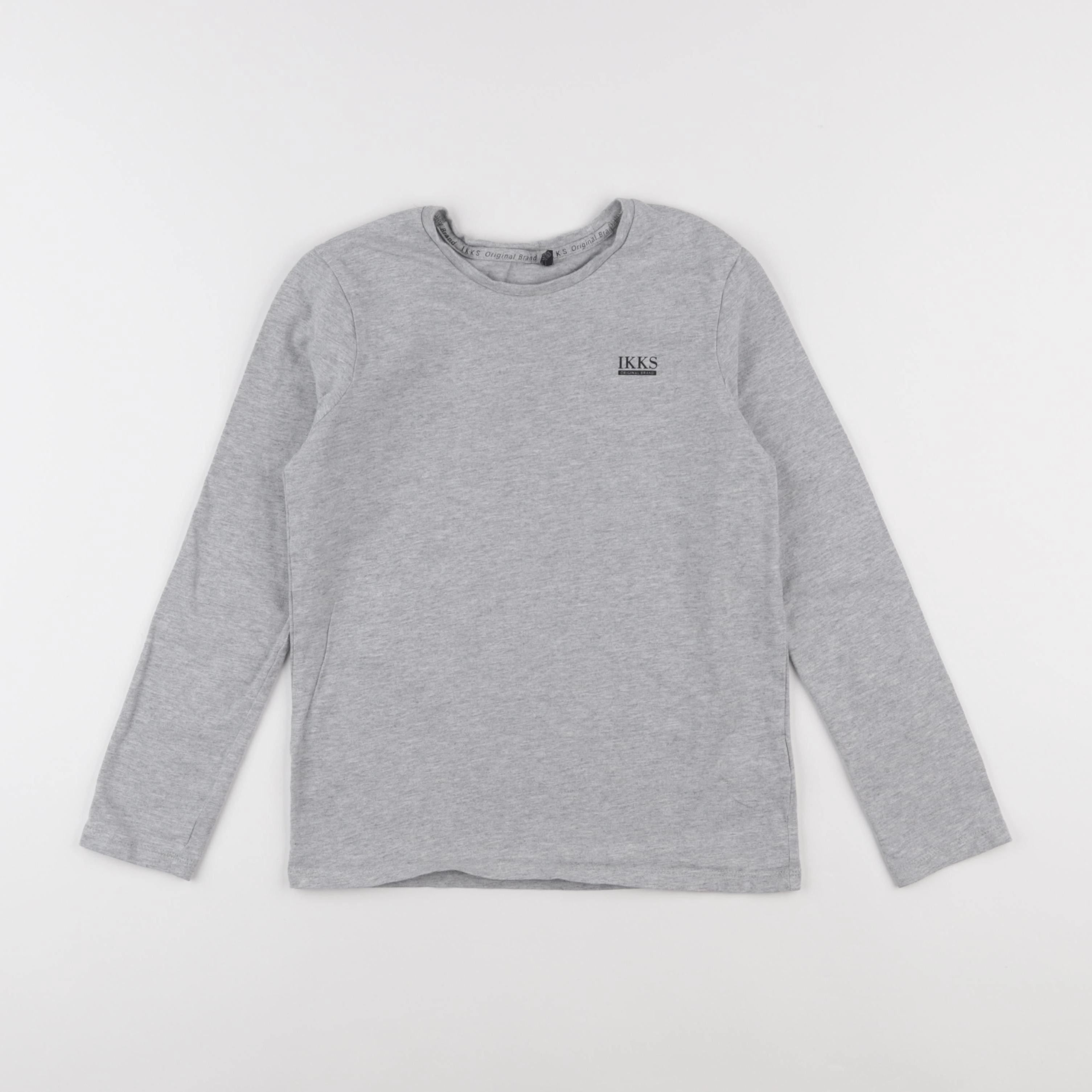 IKKS - tee-shirt gris - 10 ans