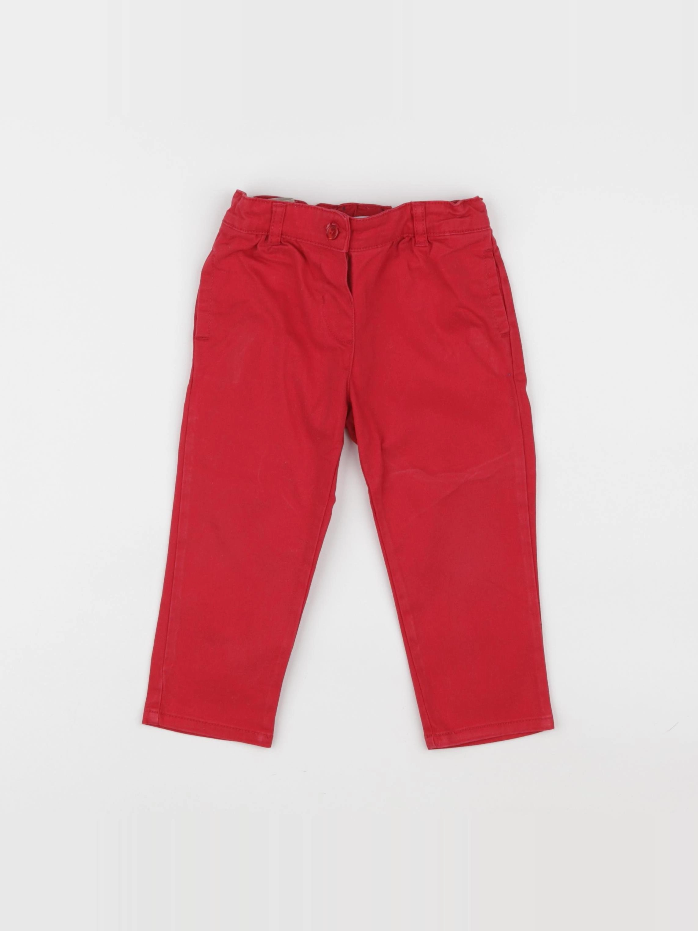 Boutchou - jean rouge - 18 mois
