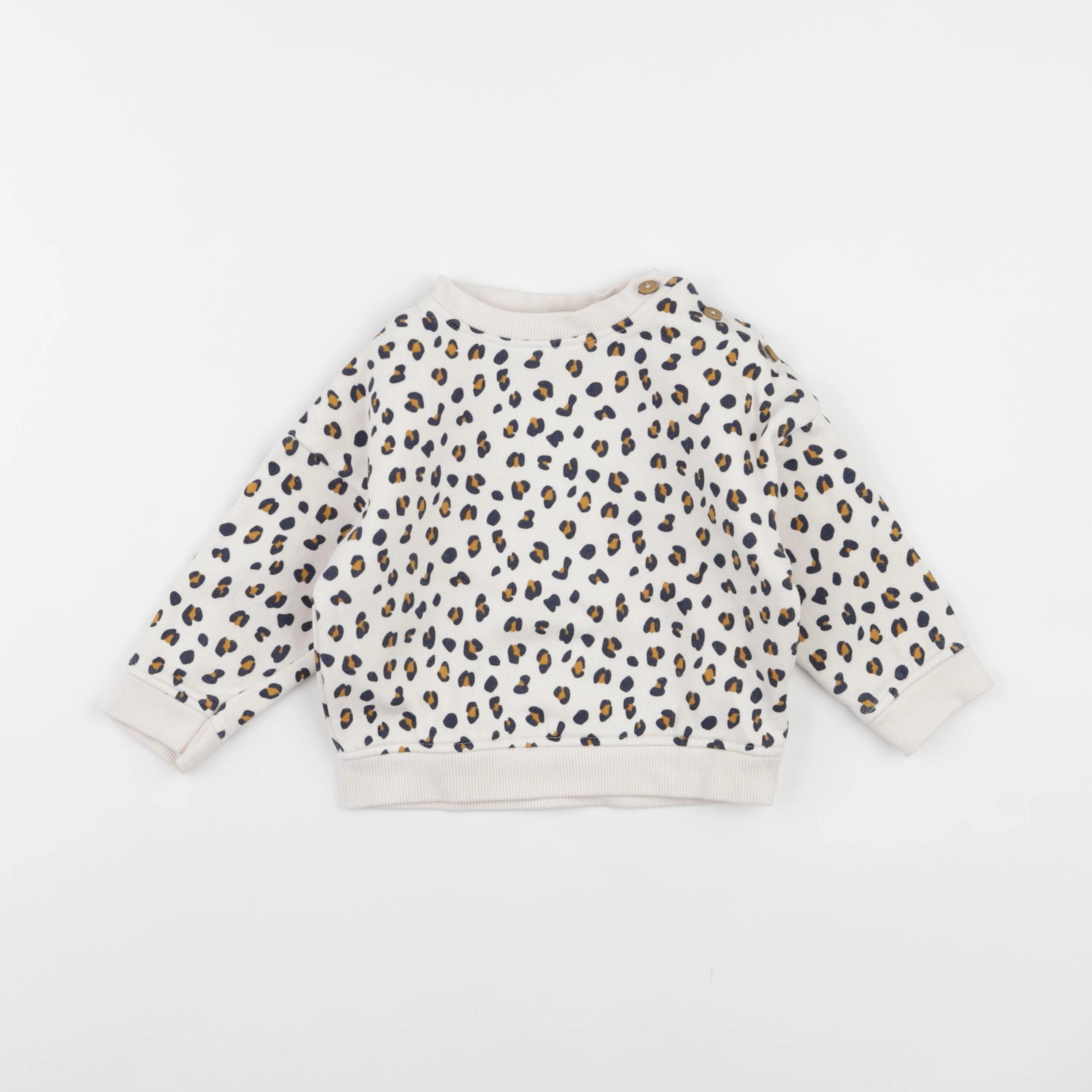 Boutchou - sweat marron - 12 mois