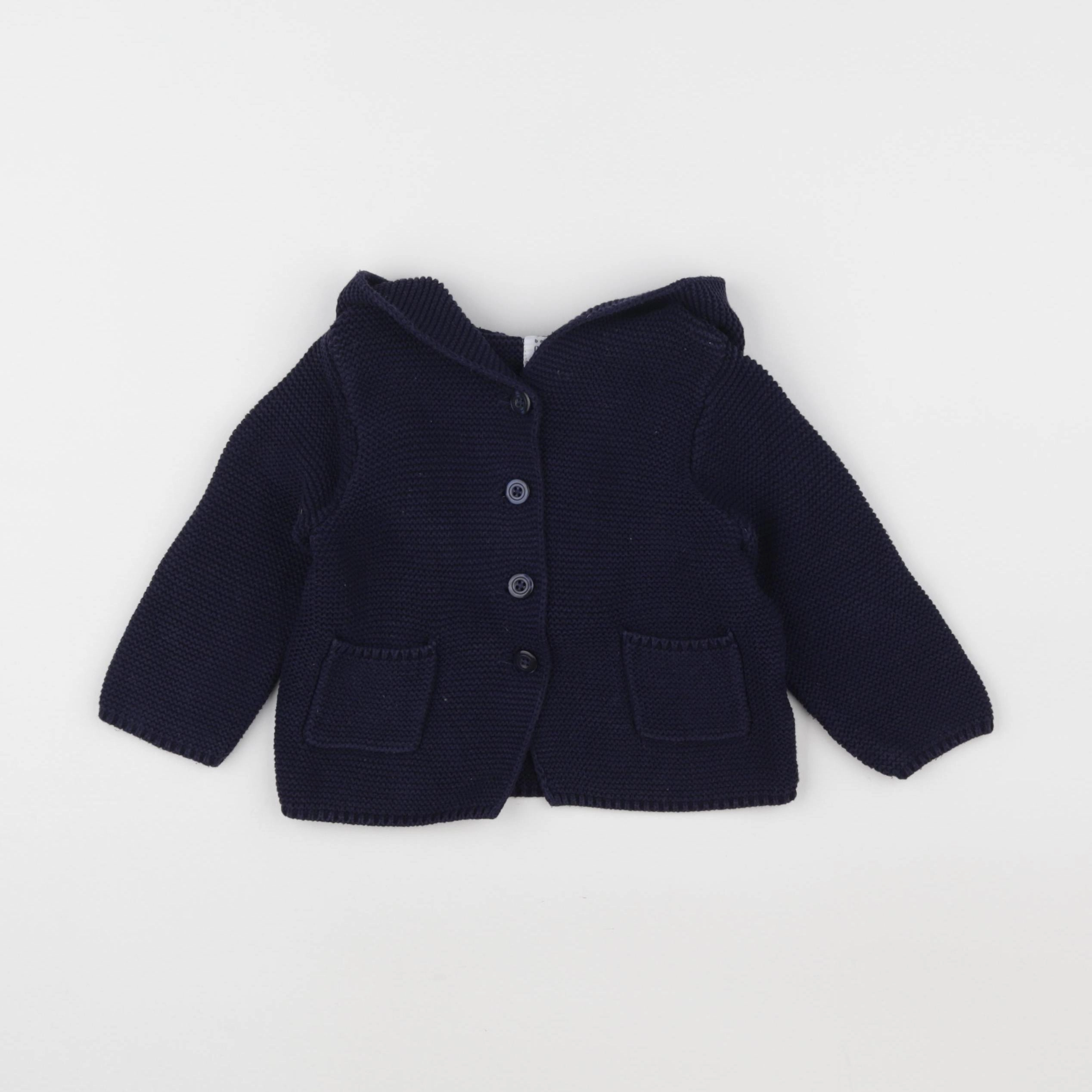 GAP - gilet bleu - 12/18 mois