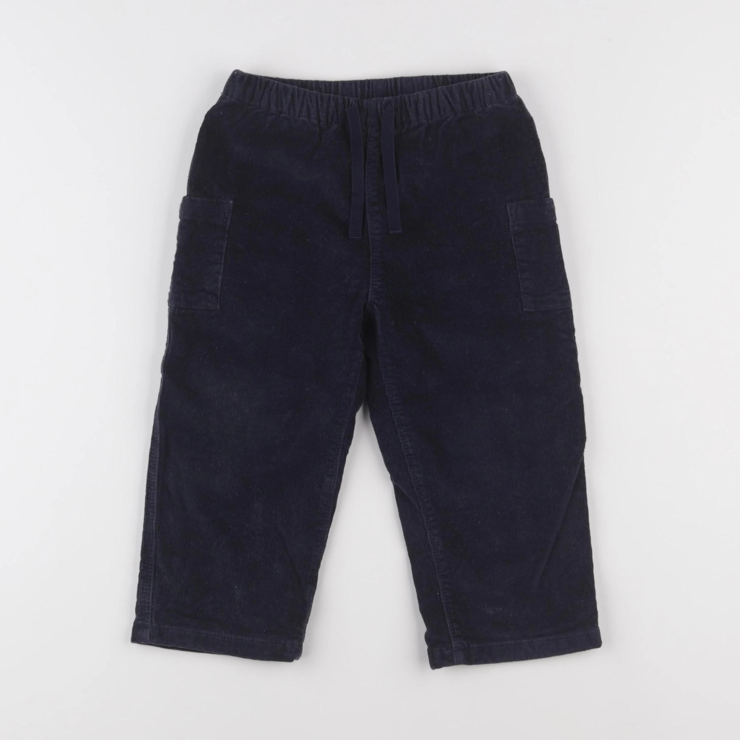 Petit Bateau - pantalon bleu - 36 mois