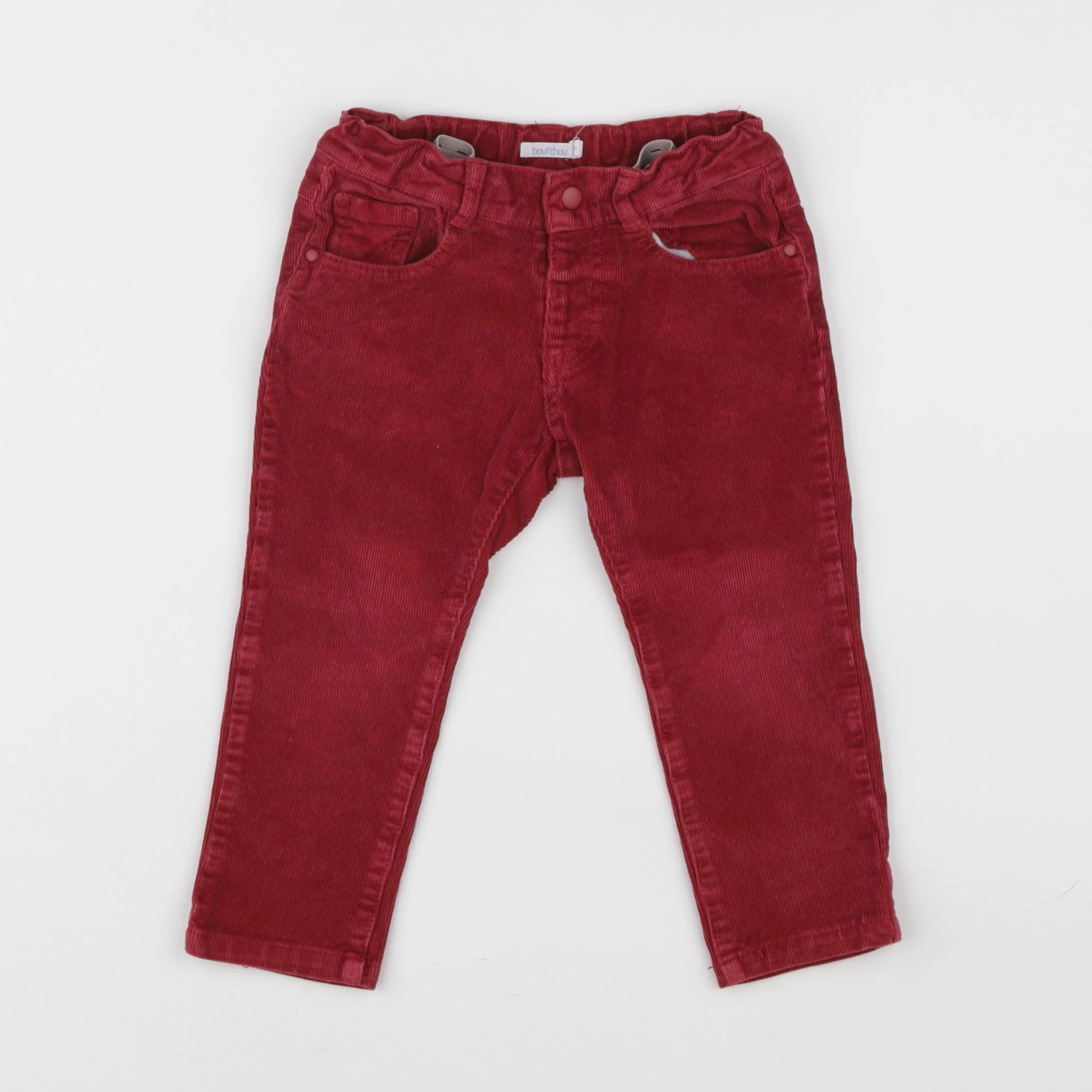 Boutchou - pantalon rouge - 24 mois