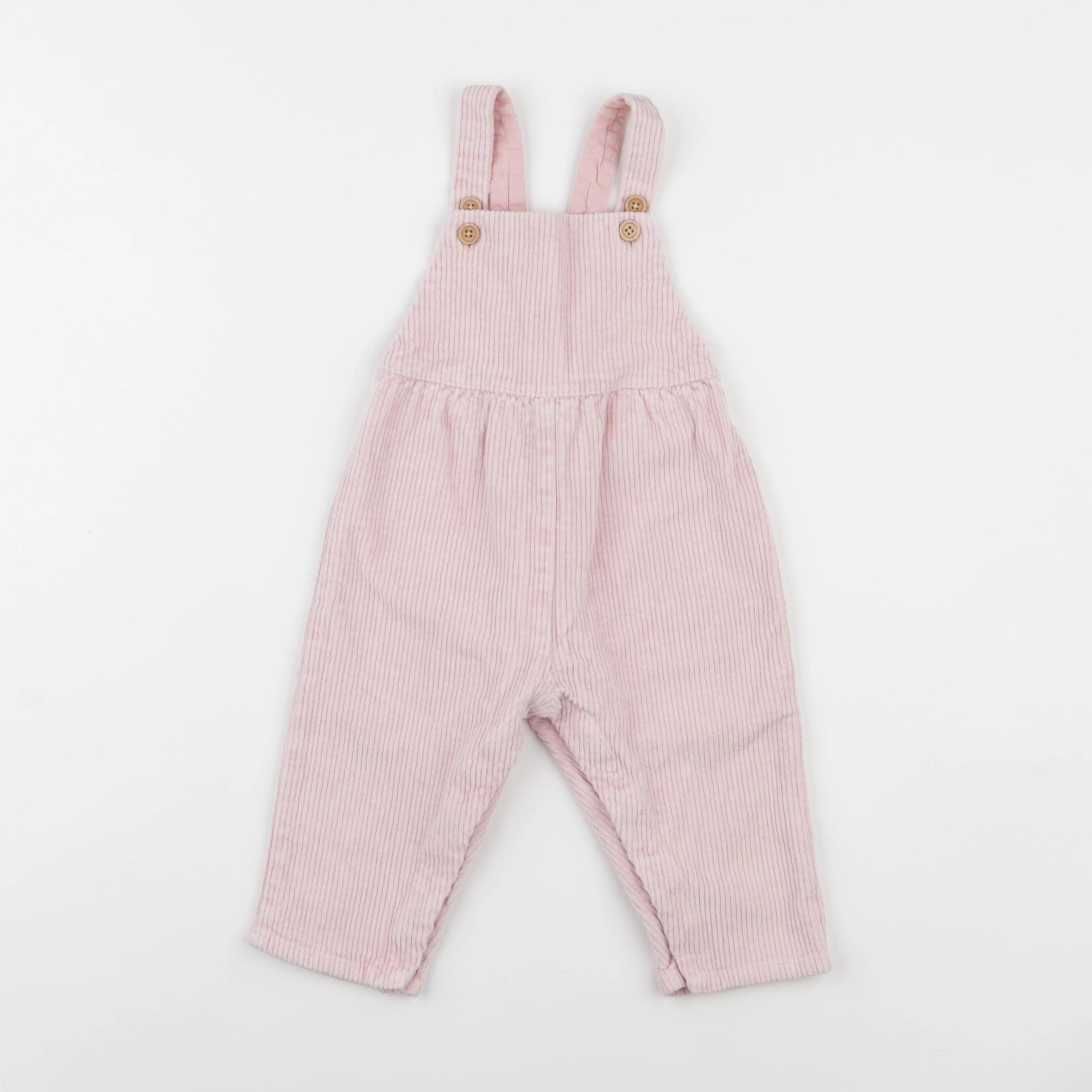 Cyrillus - salopette rose - 12 mois