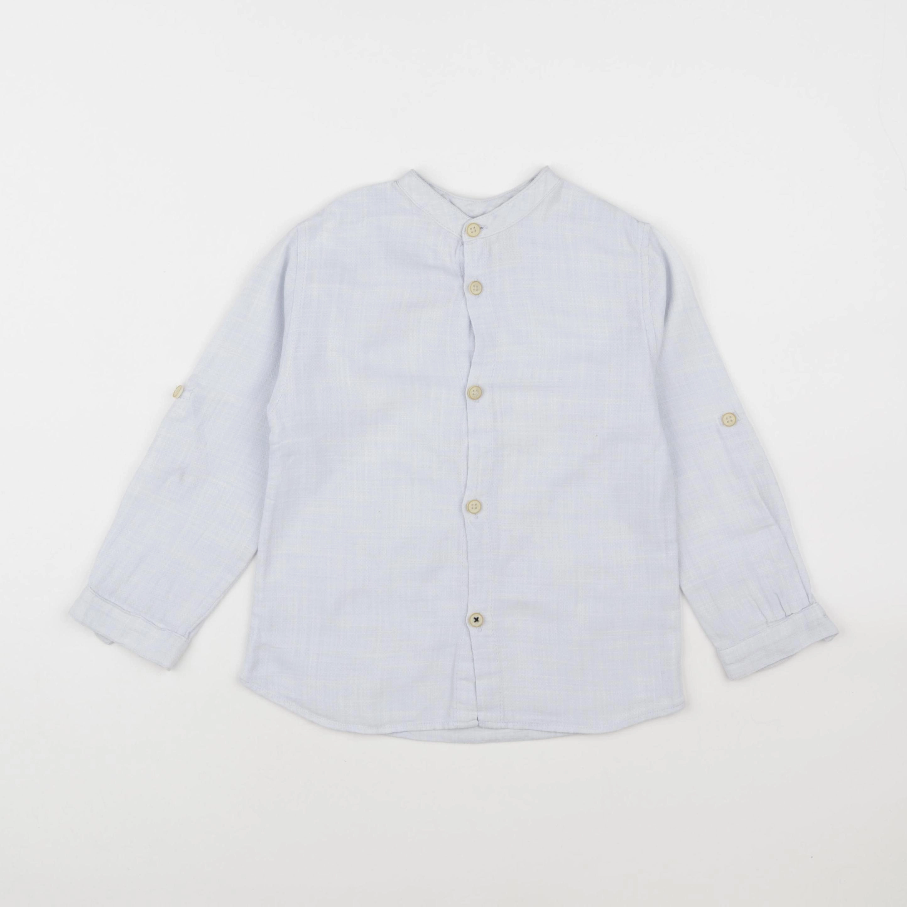 Zara - chemise bleu - 4/5 ans