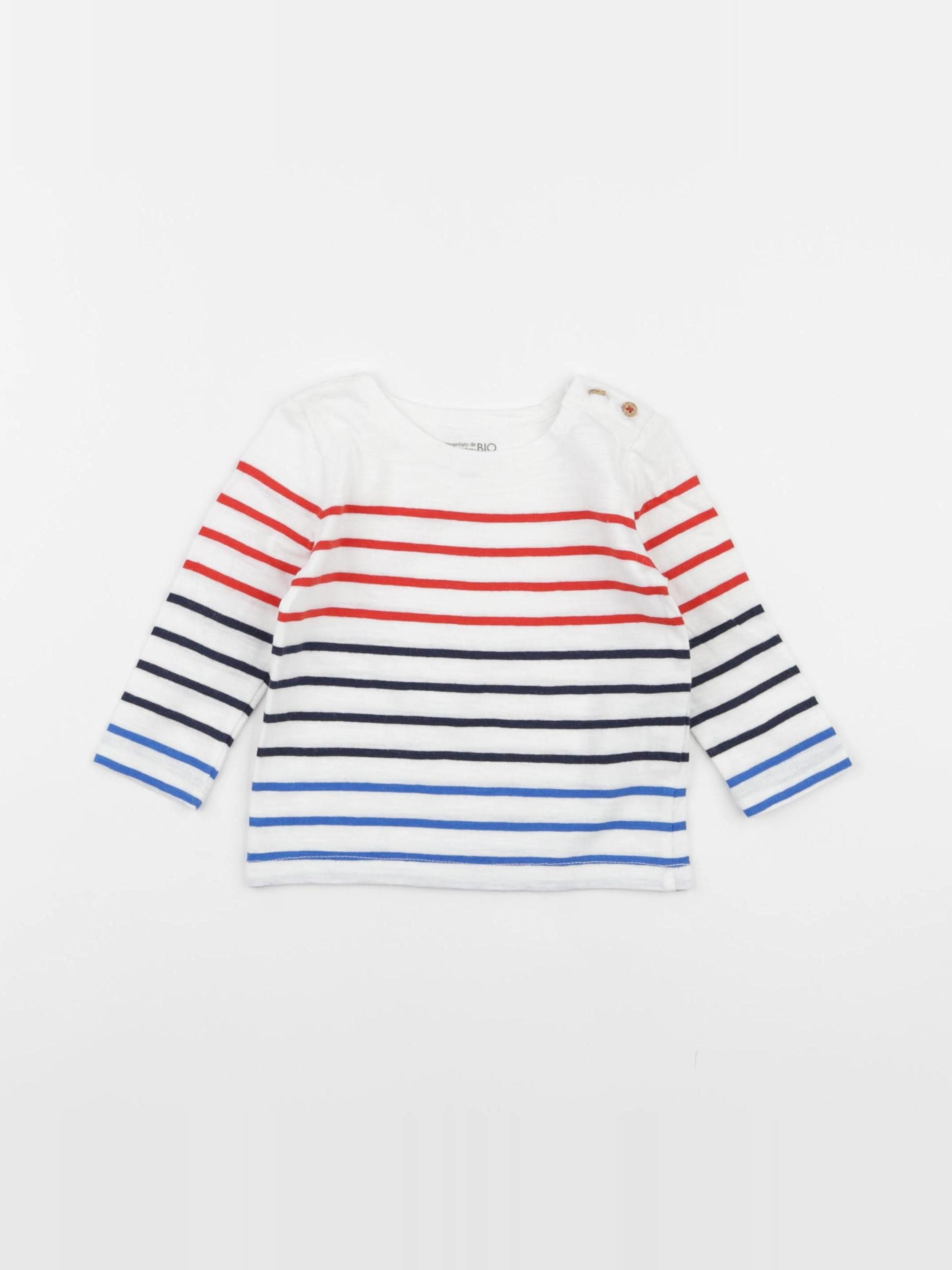 Boutchou - tee-shirt multicolore - 6 mois