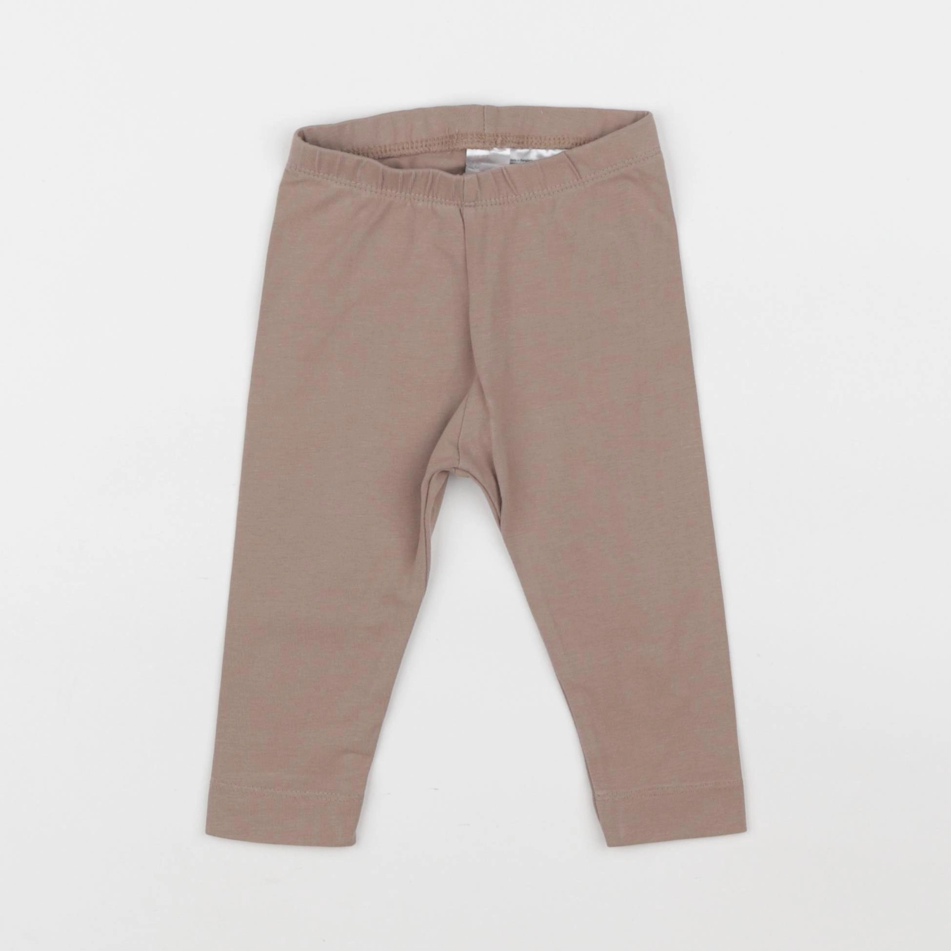 H&M - legging marron - 9 mois