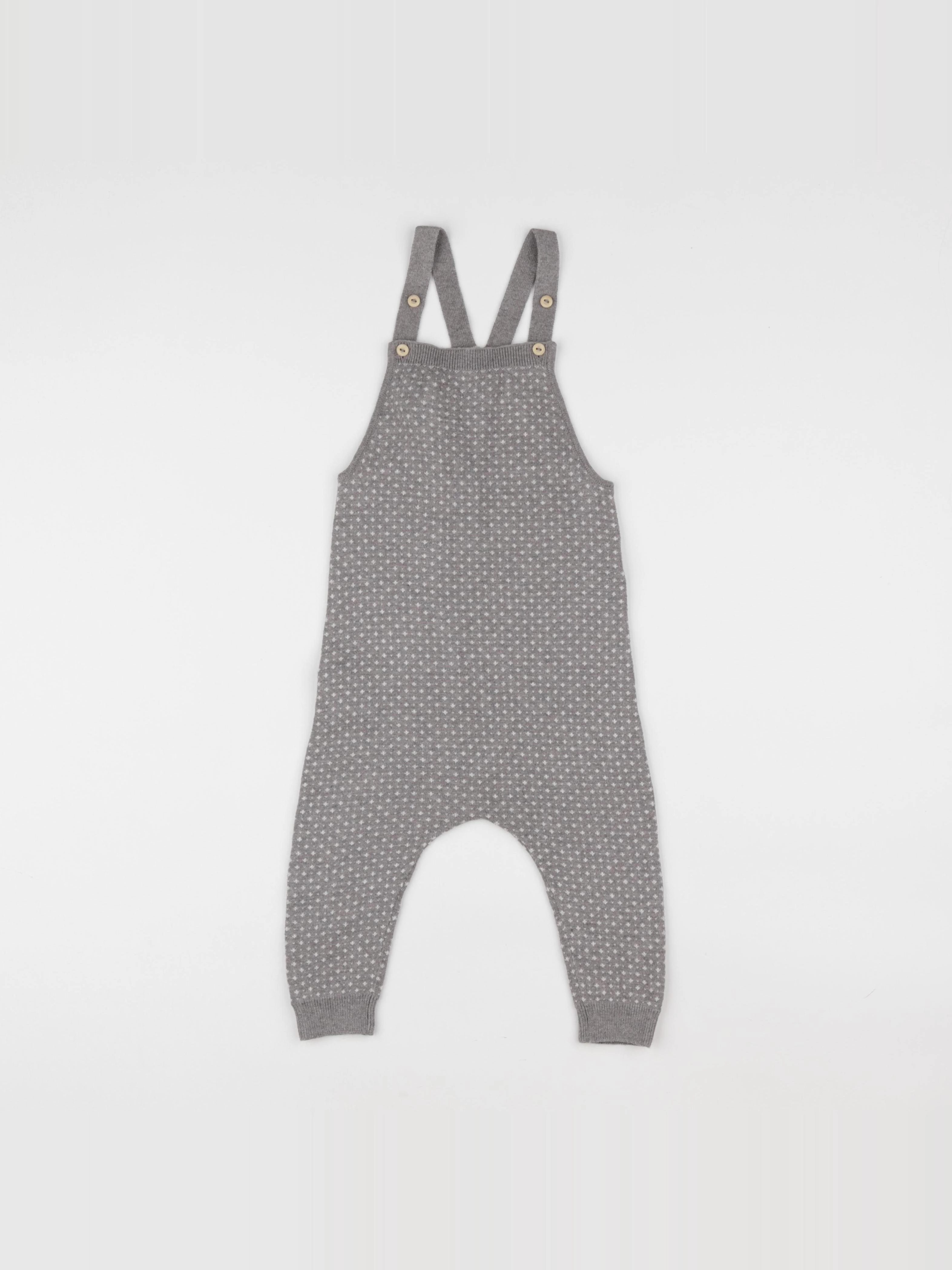 H&M - combinaison gris - 6 mois