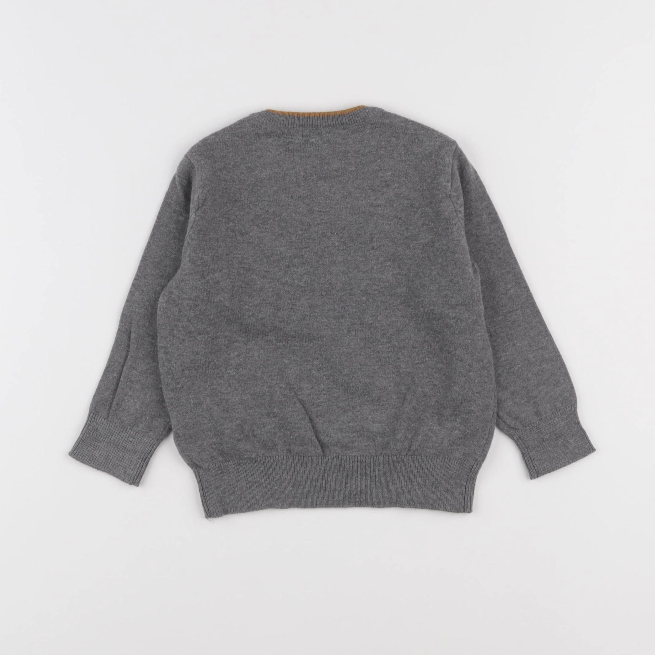 Vertbaudet - pull gris - 2 ans