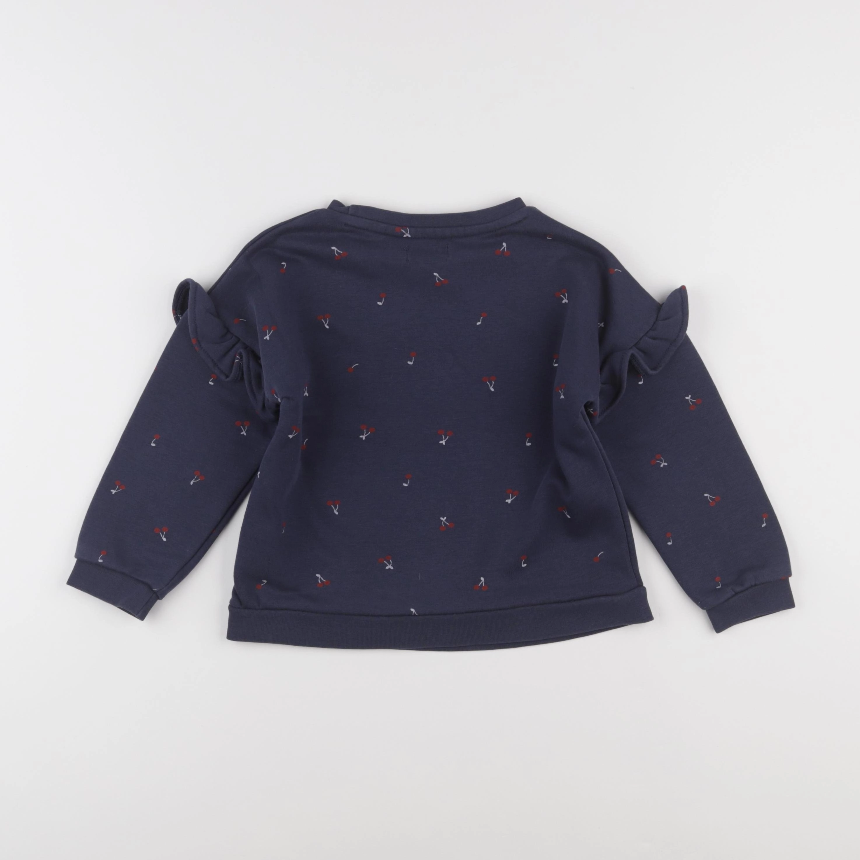 Vertbaudet - sweat bleu - 6 ans