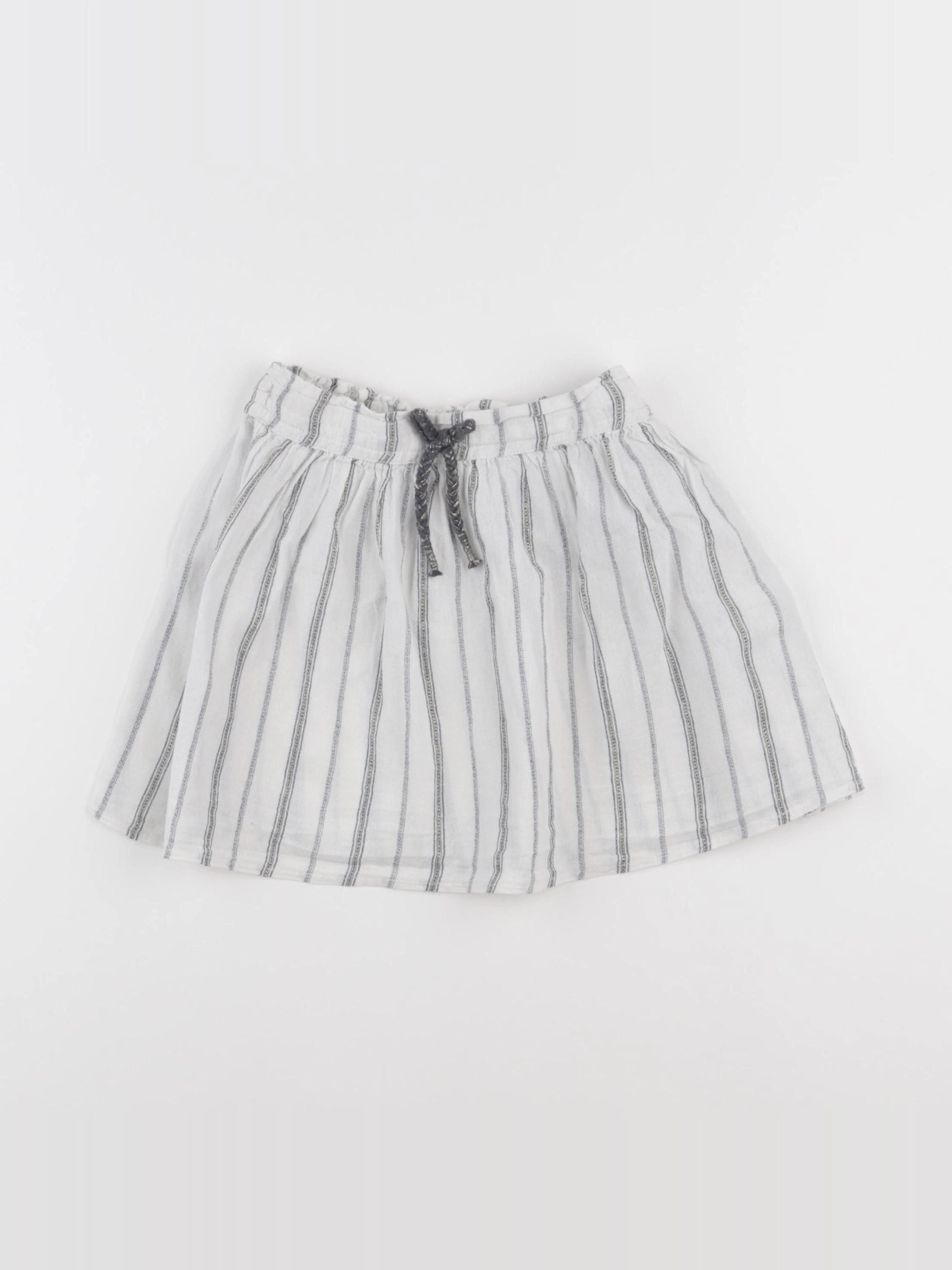 Vertbaudet - jupe bleu, argent - 5 ans